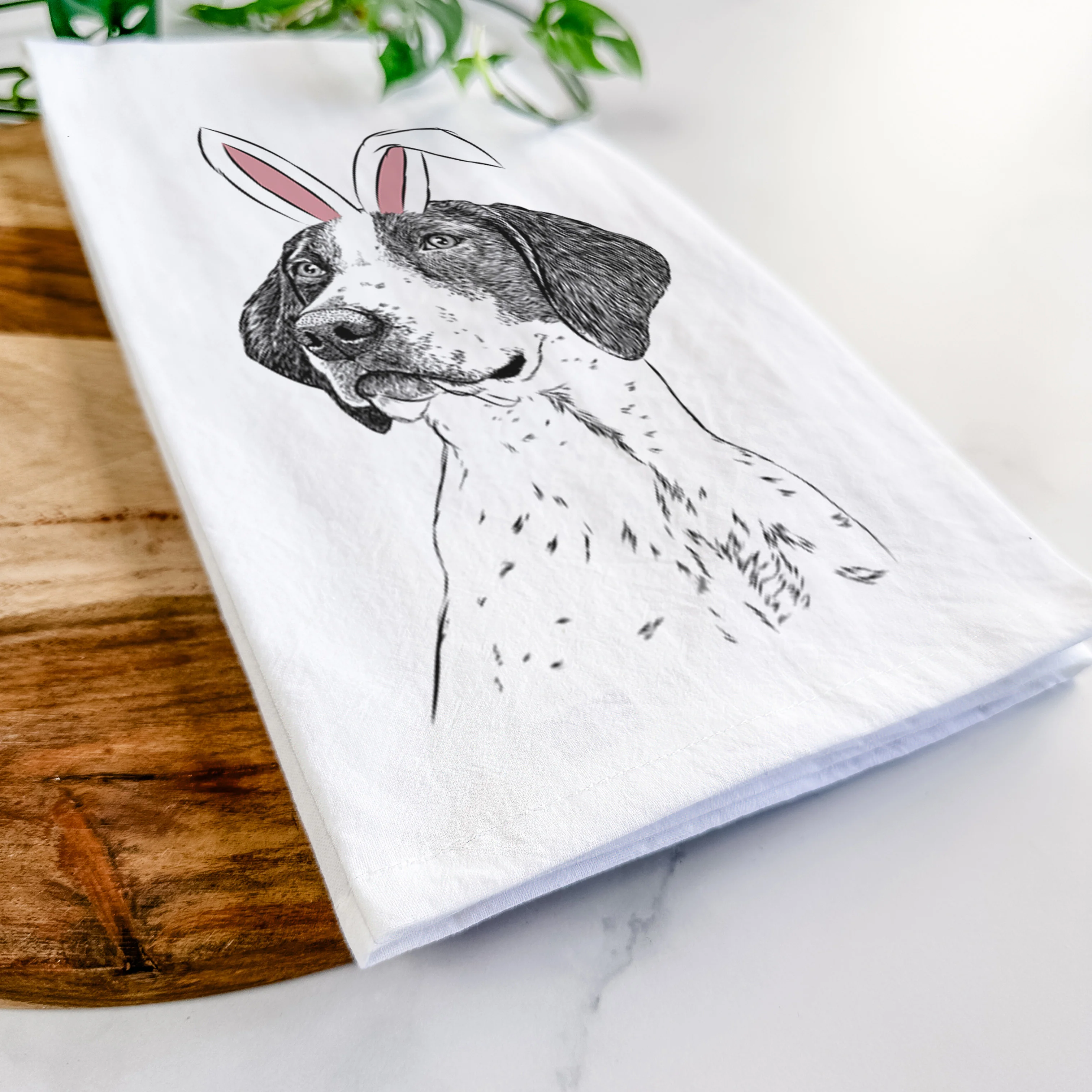 Payton the Mixed Breed Tea Towel - Image 14