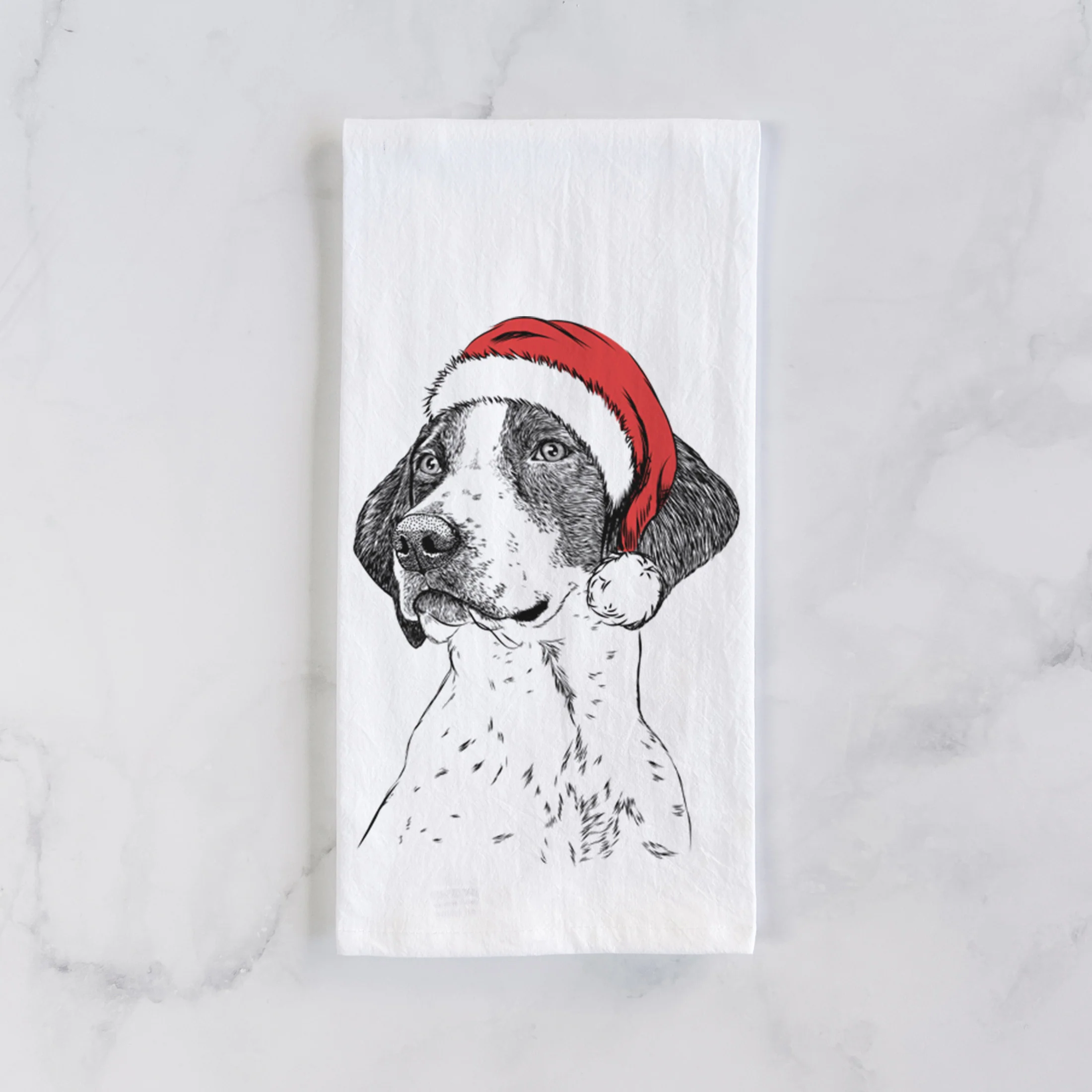 Payton the Mixed Breed Tea Towel - Image 2