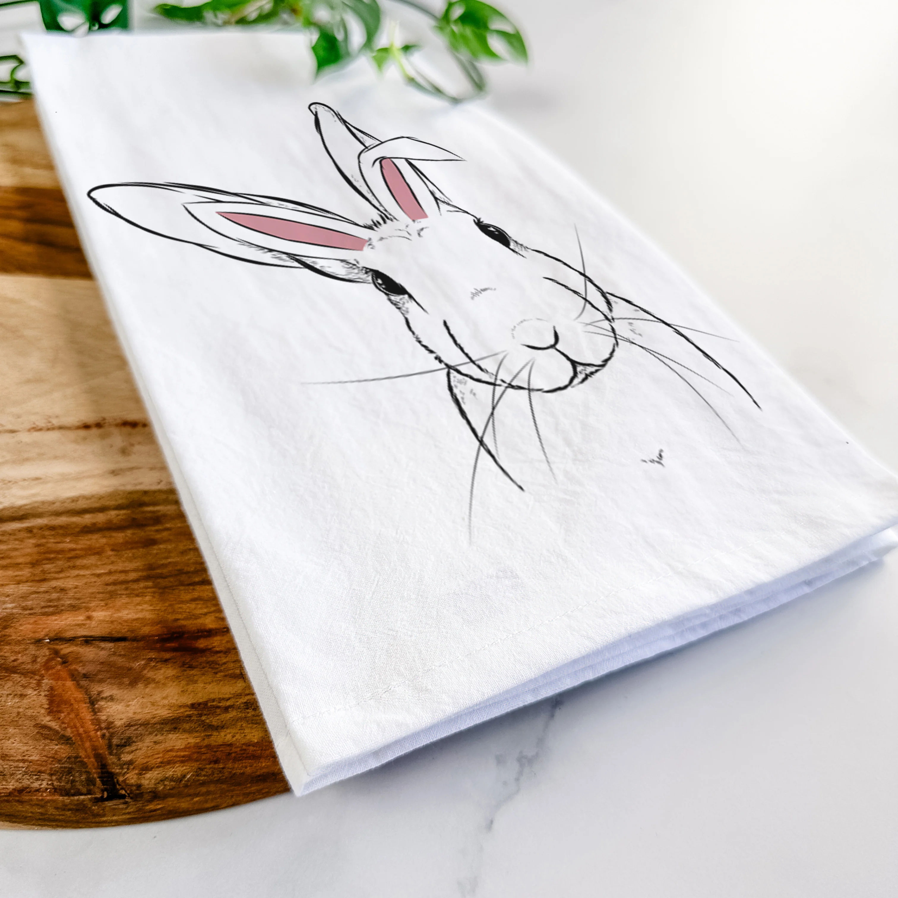 Penny the Belgian Hare Tea Towel - Image 14