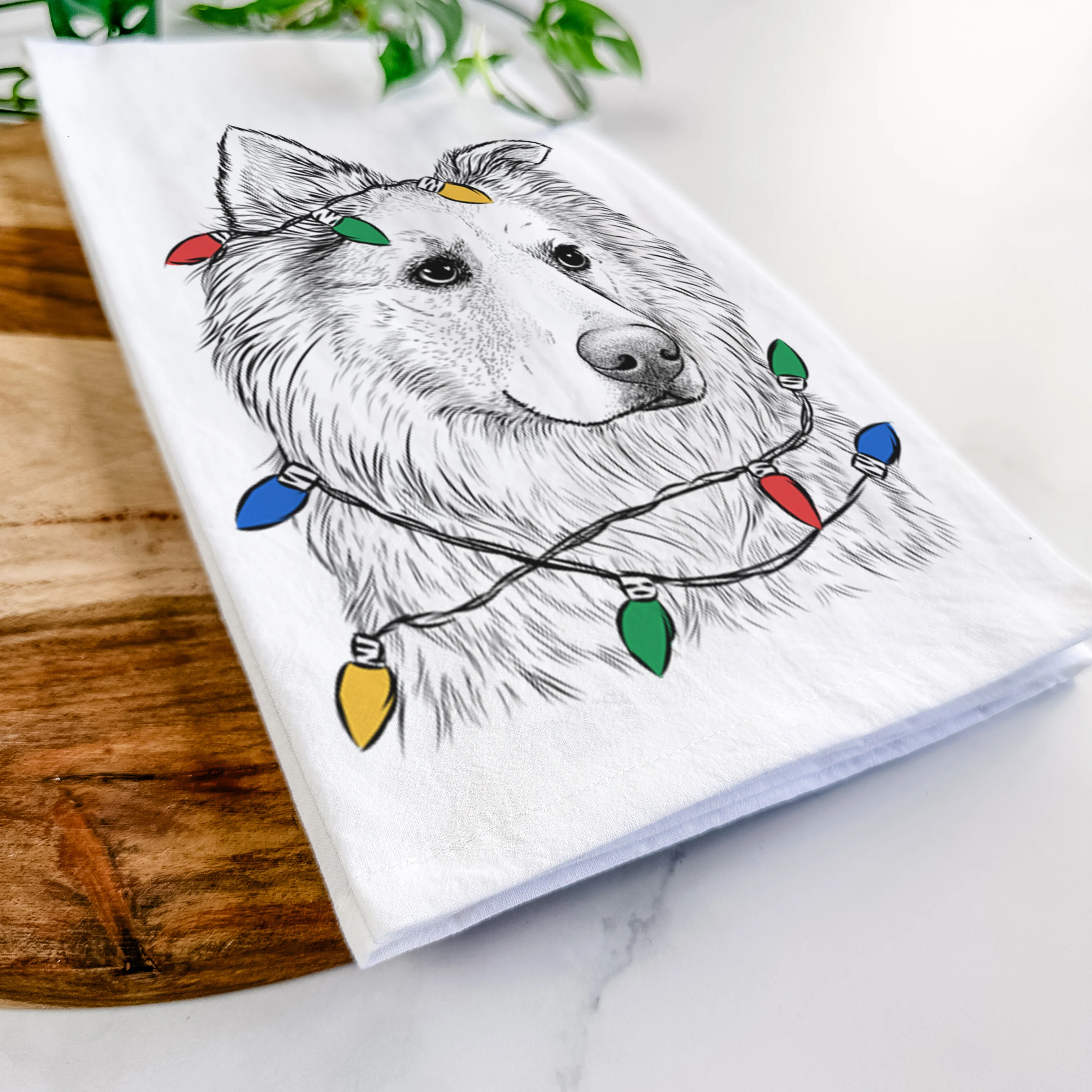 Penny the Chow Mix Tea Towel - Image 10