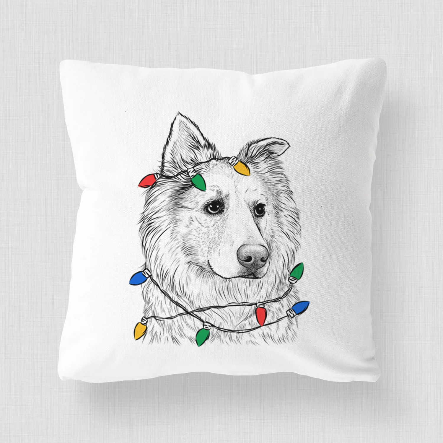 Penny the Chow Mix - Throw Pillow Cover - Image 4