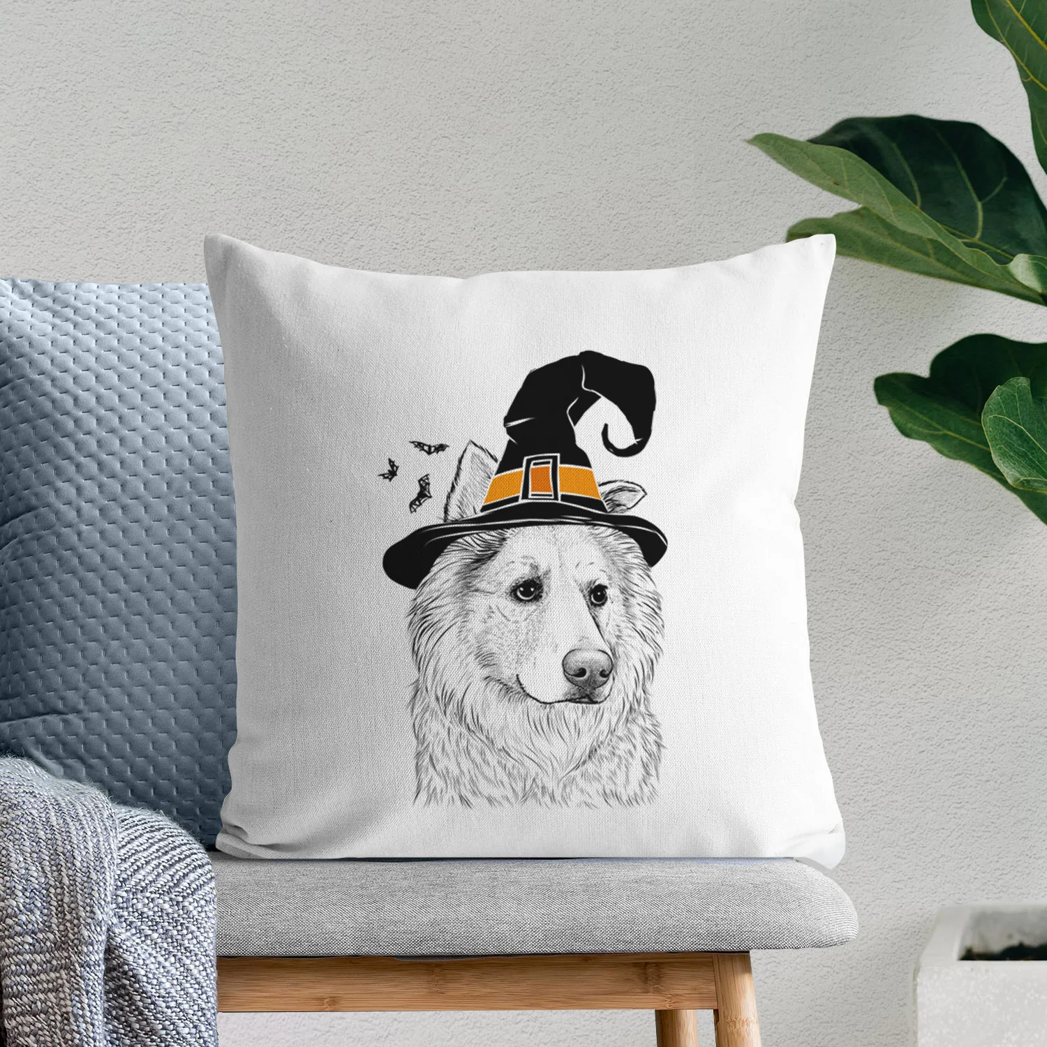 Penny the Chow Mix - Throw Pillow Cover - Image 8