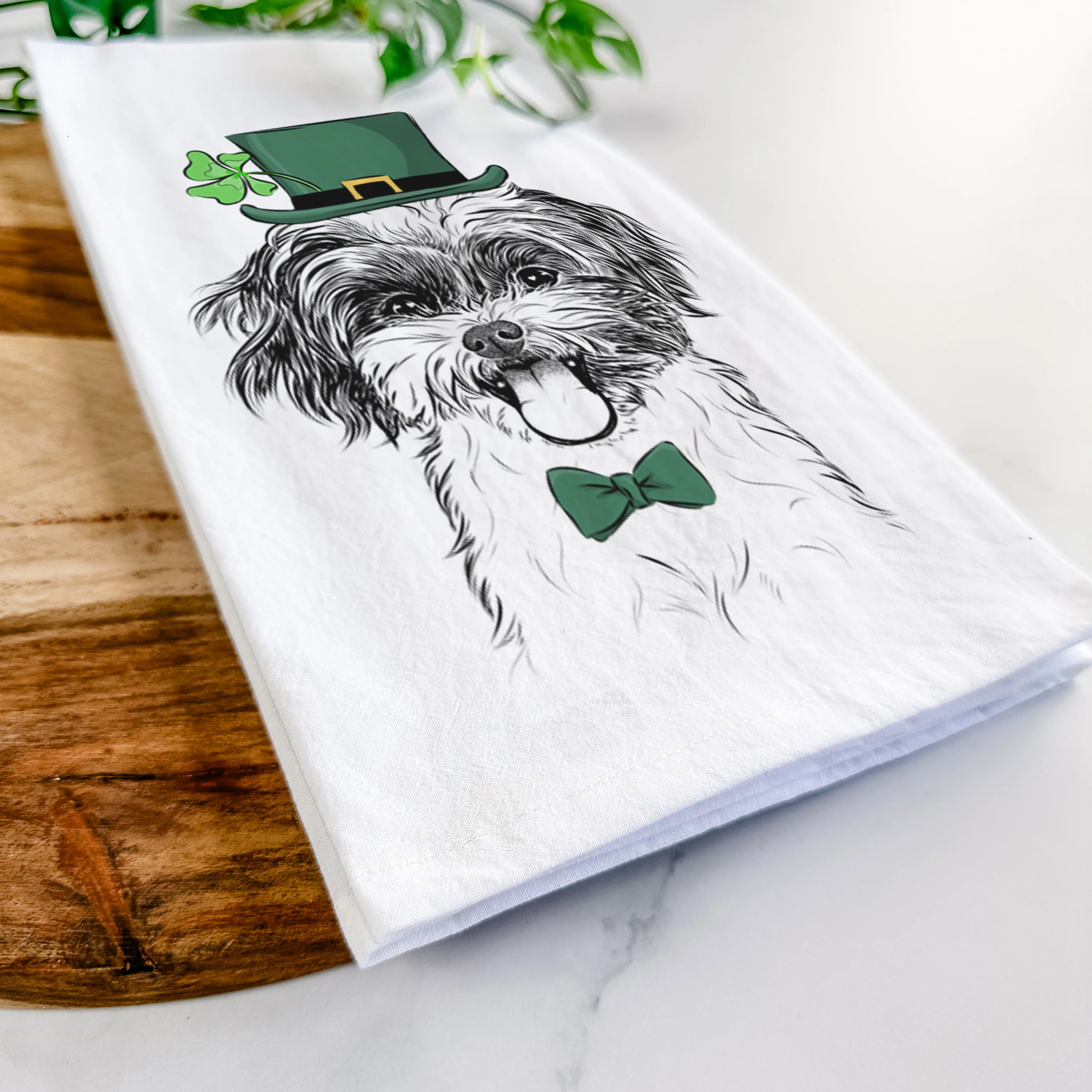 Pepper the Shihpoo Tea Towel - Image 13