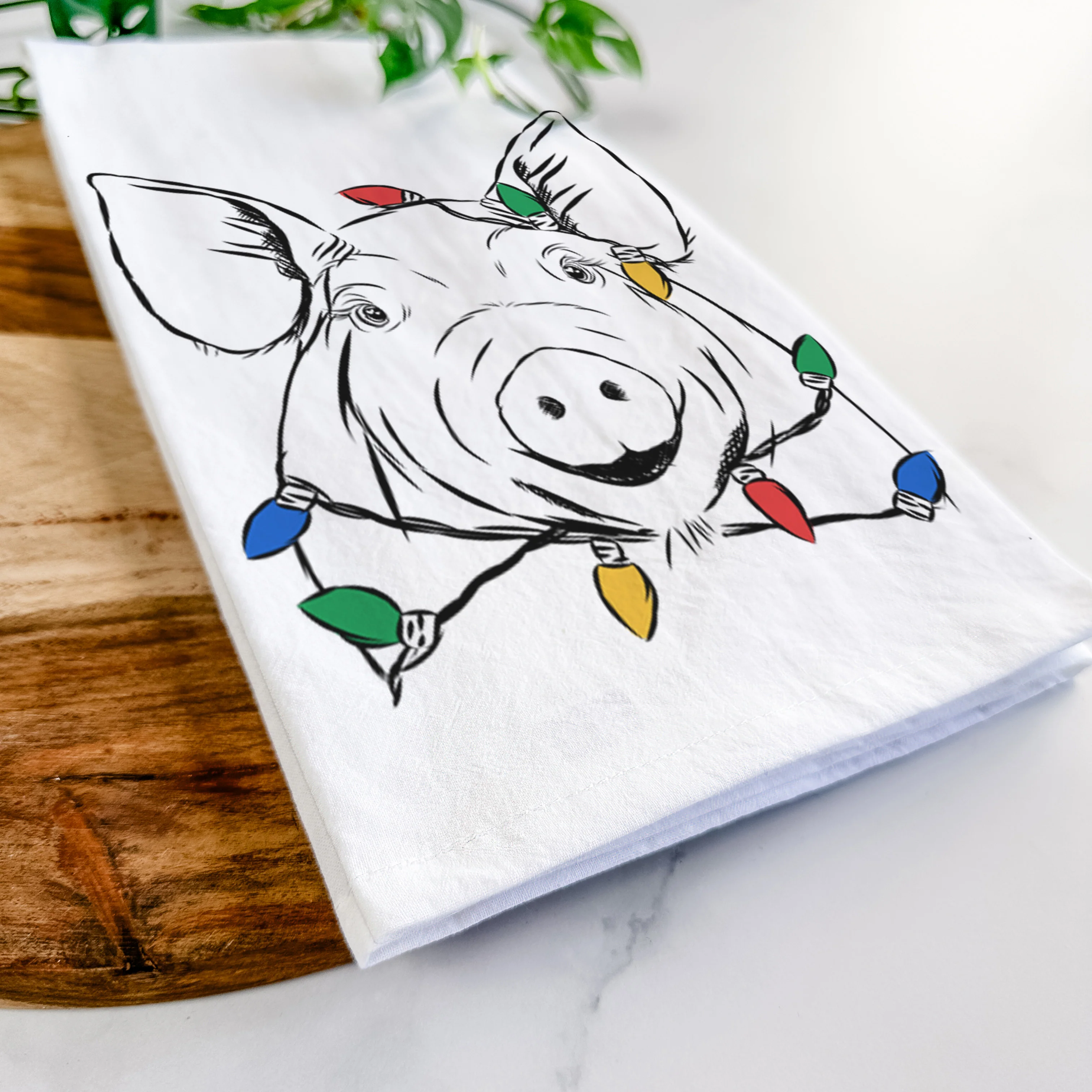 Perry the Pig Tea Towel - Image 10