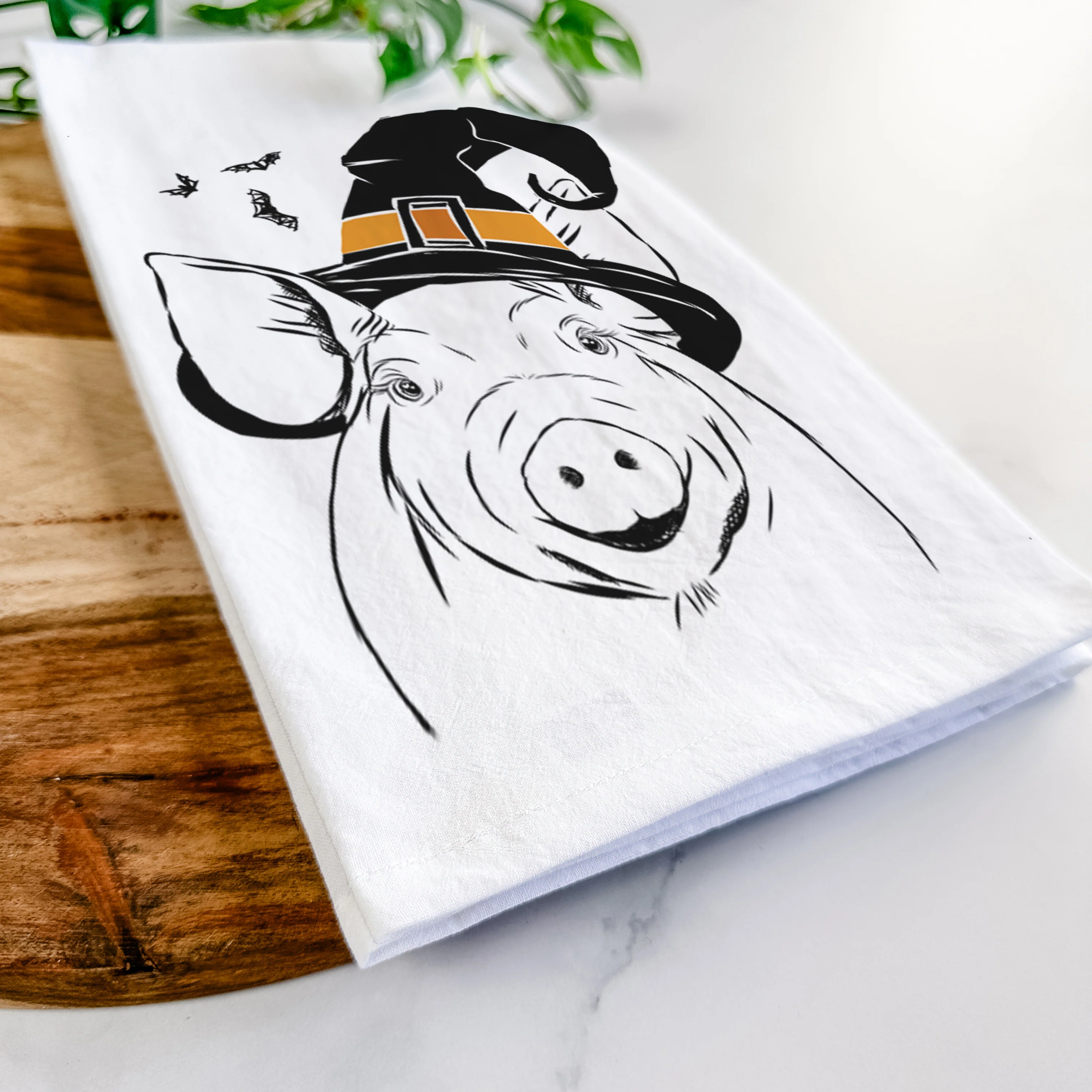 Perry the Pig Tea Towel - Image 8