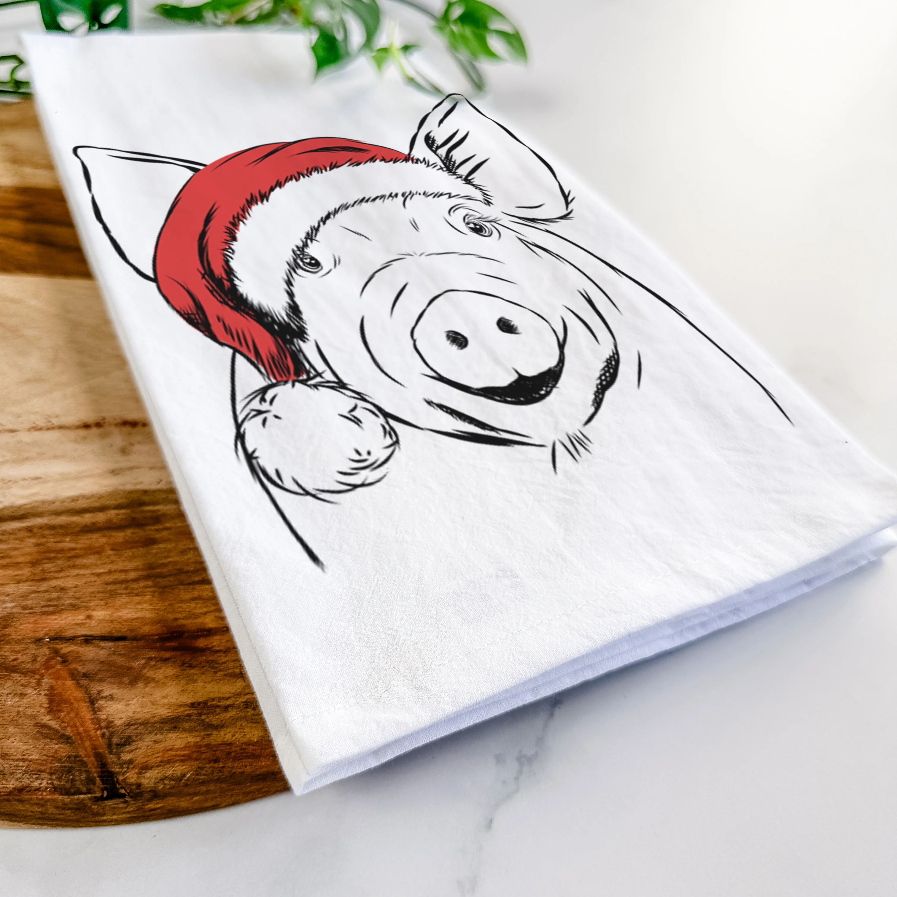 Perry the Pig Tea Towel - Image 9