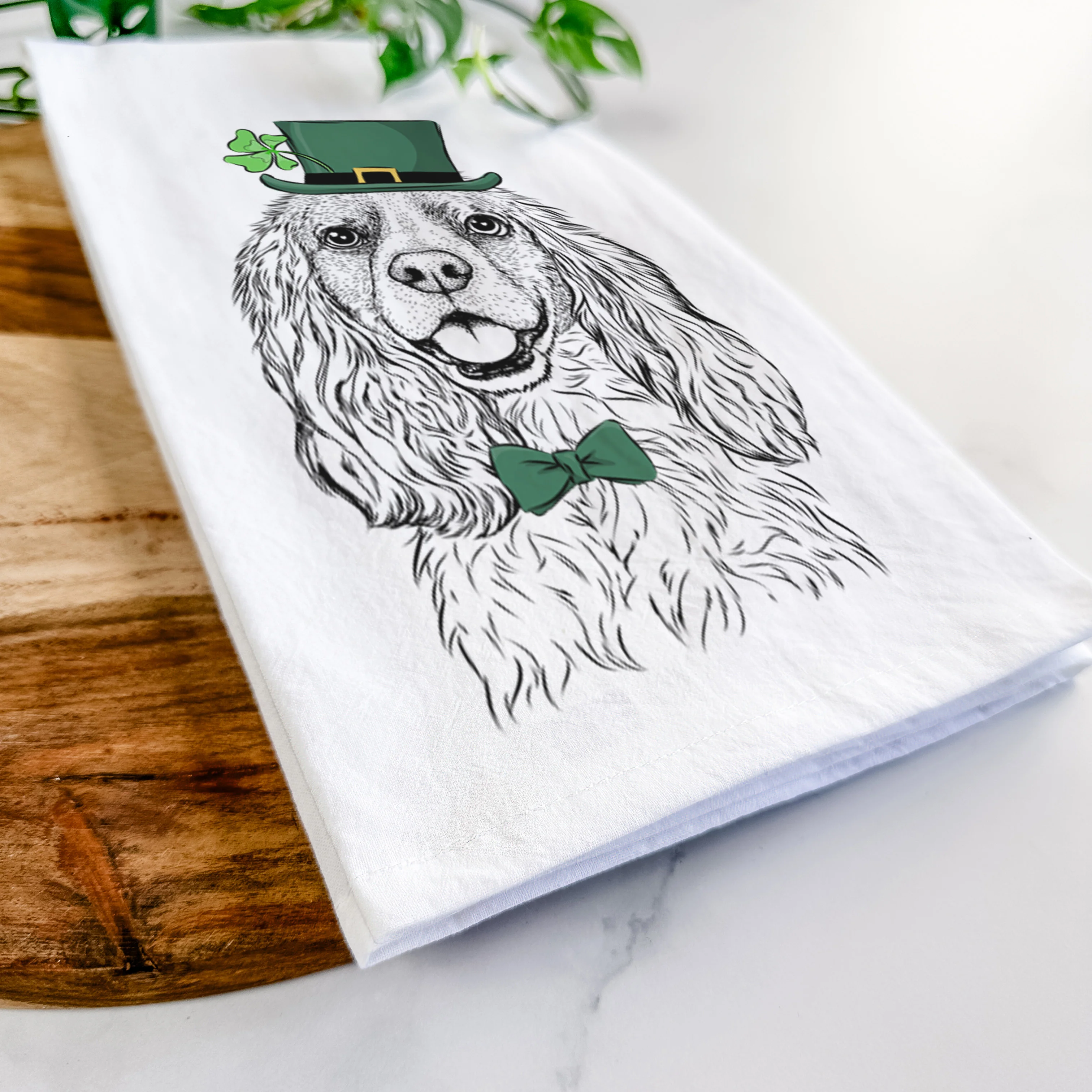 Perry the Cockalier Tea Towel - Image 13