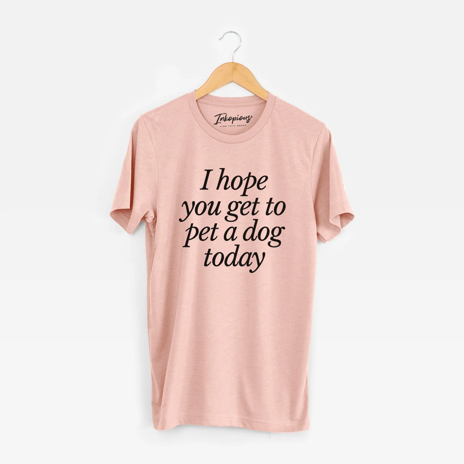 I hope you get to pet a dog today - Unisex Crewneck - Image 3