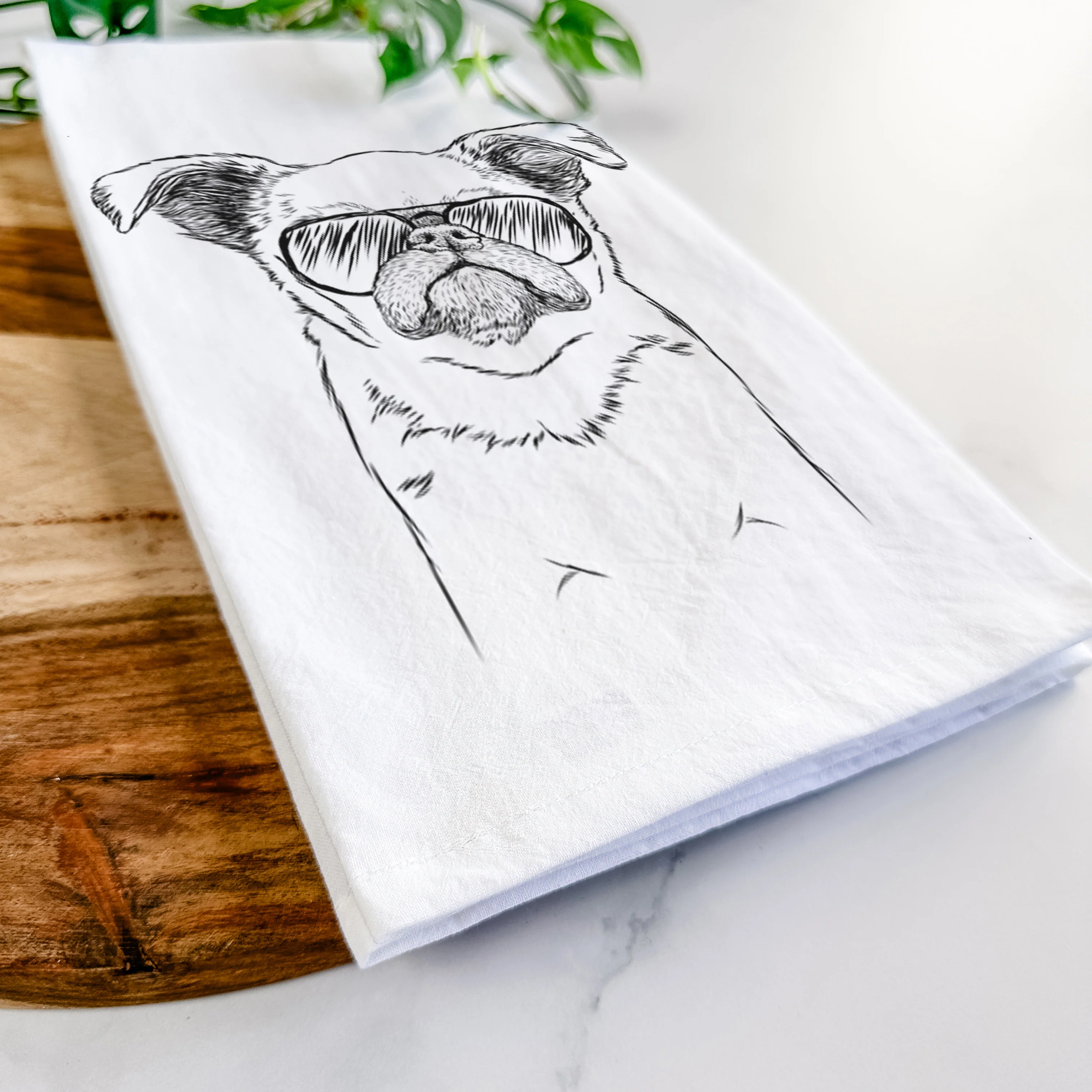 Petit Penny the Brussels Griffon Tea Towel - Image 6