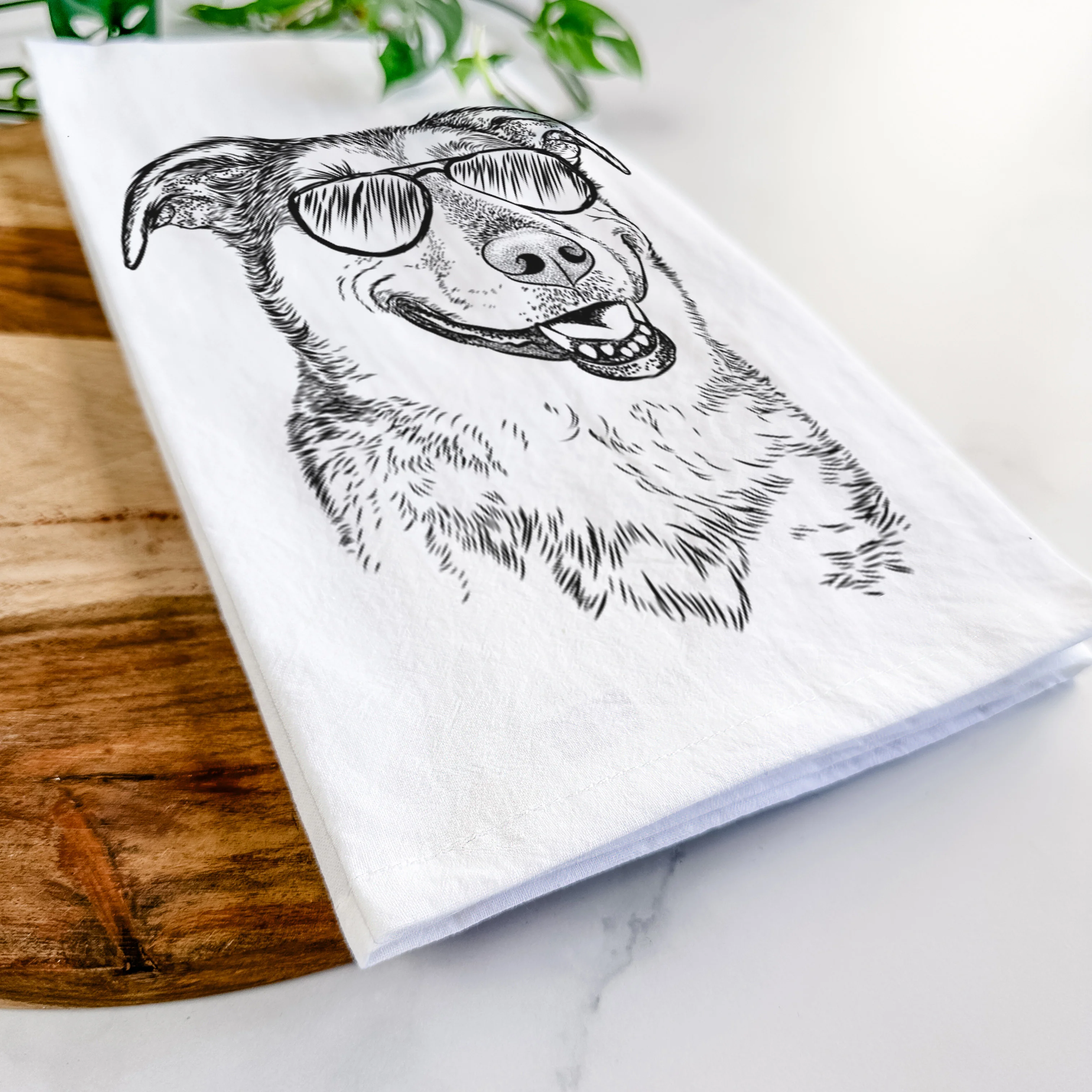 Pippin the Shepherd Mix Tea Towel - Image 6