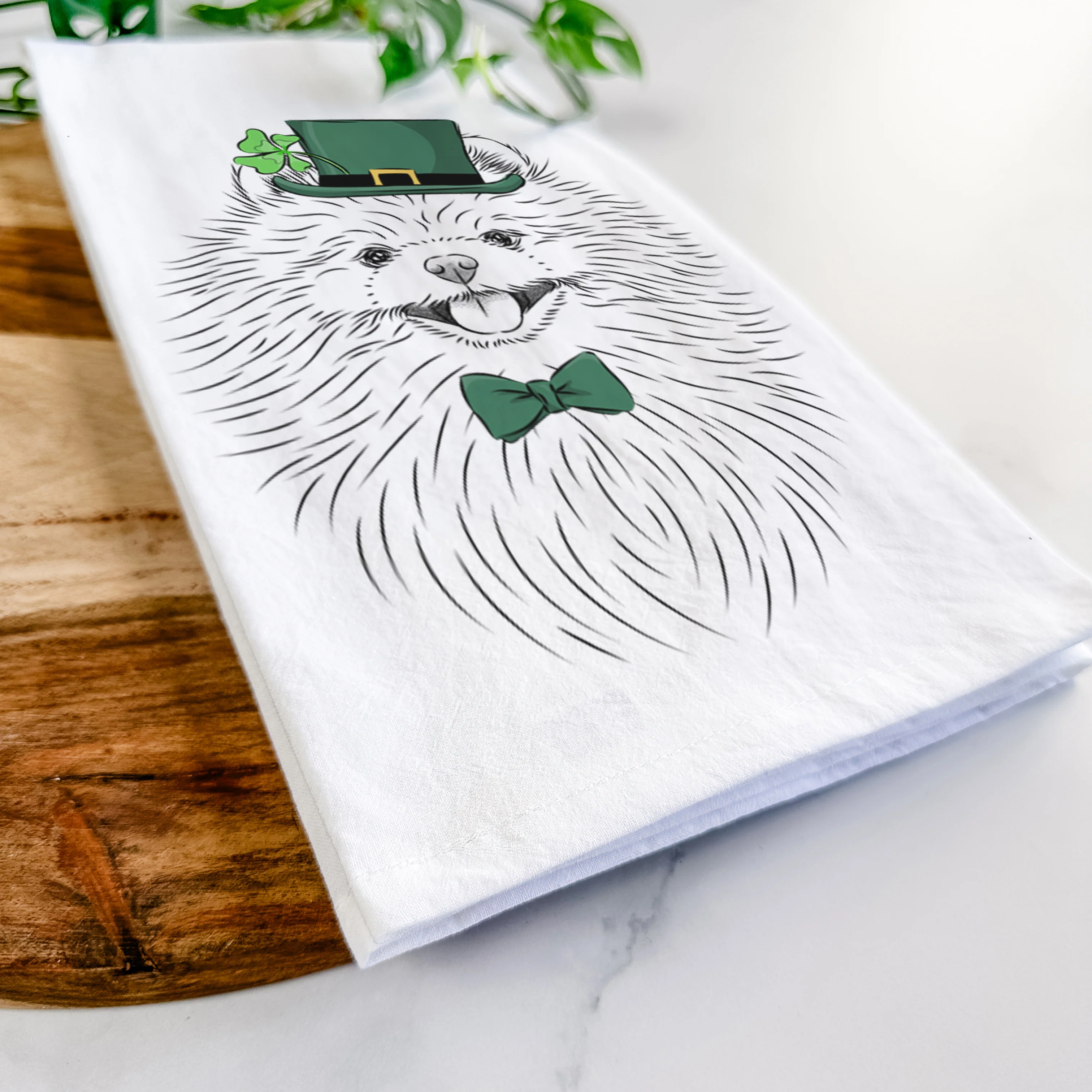 Pirro the Pomeranian Tea Towel - Image 13