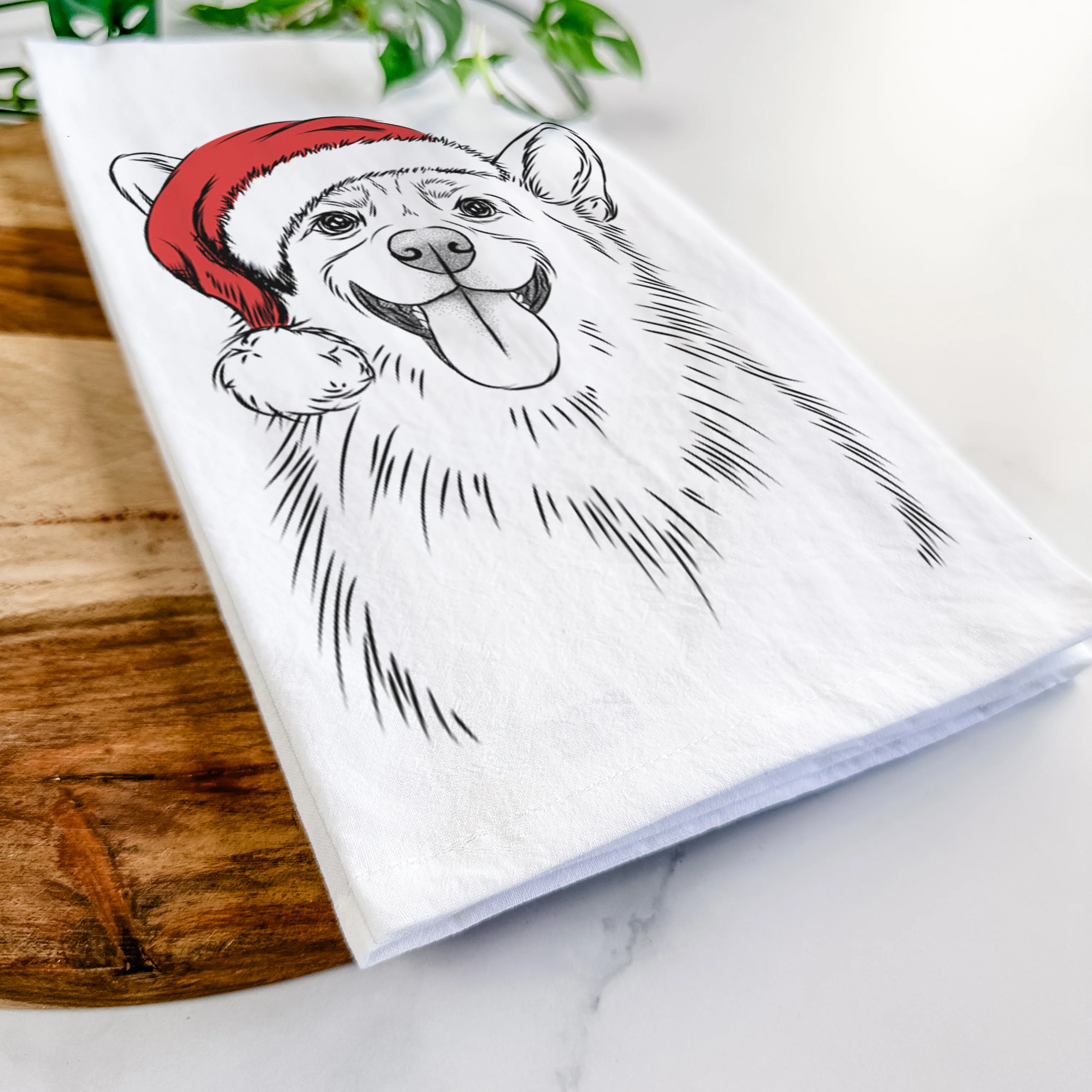 Porter the Pembroke Welsh Corgi Tea Towel - Image 9