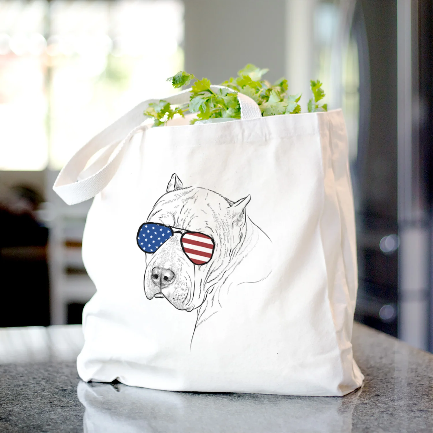 Precious the Staffordshire Terrier - Tote Bag - Image 4