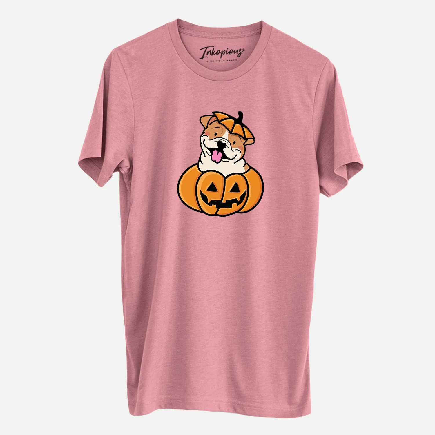 Pumpkin Pup - English Bulldog - Unisex Crewneck - Image 5