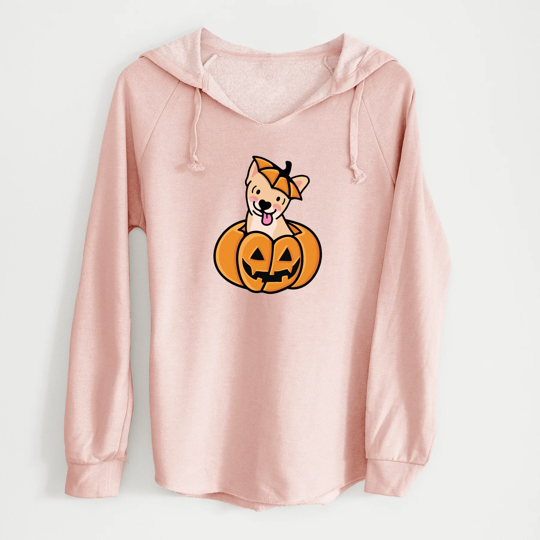 Pumpkin Pup - Chihuahua - Cali Wave Hooded Sweatshirt - Image 4