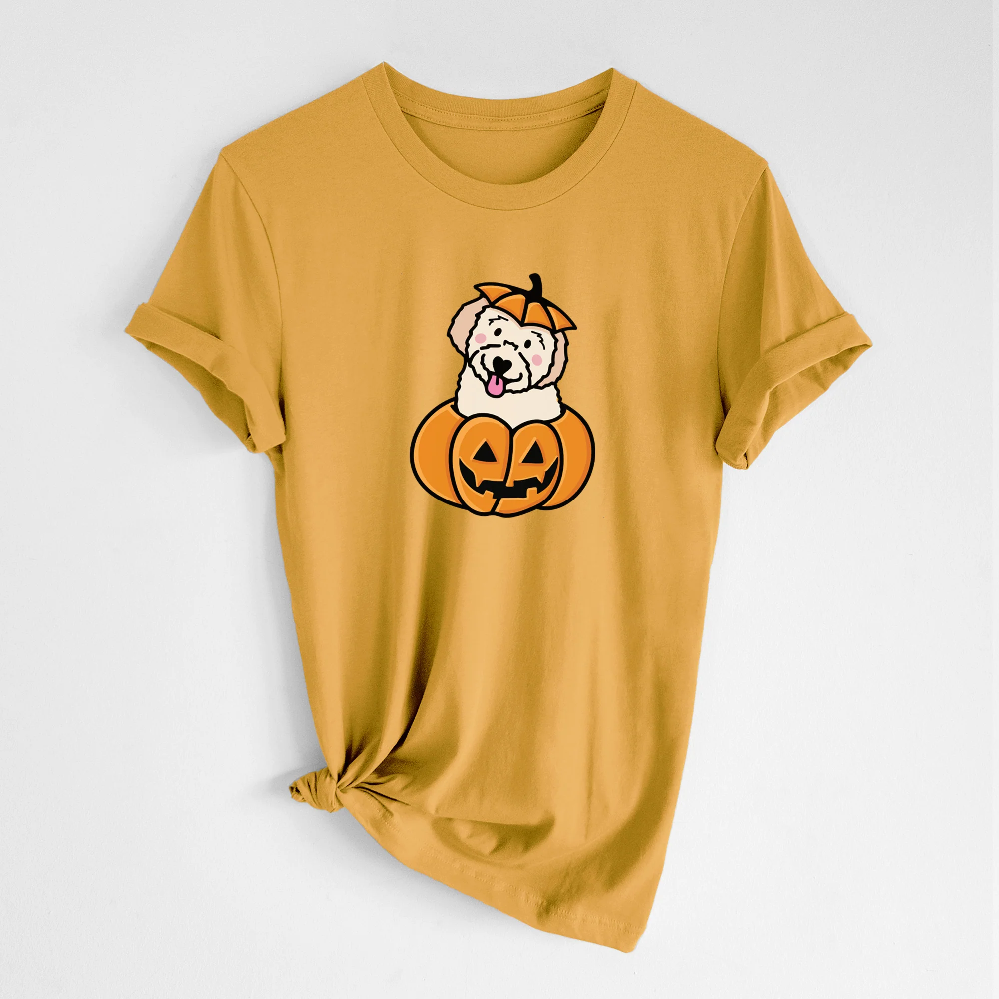 Pumpkin Pup - Doodle - Unisex Crewneck - Image 7
