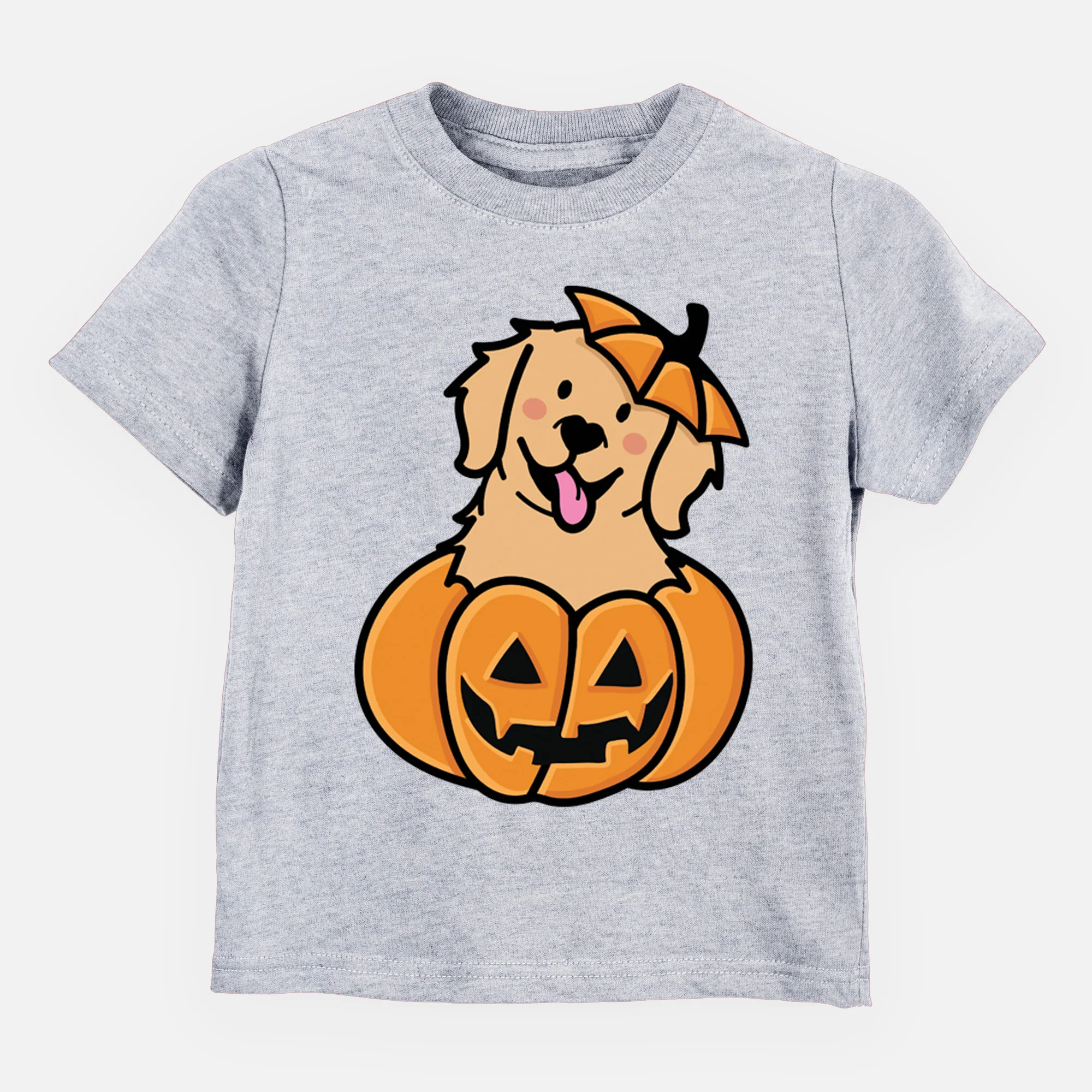 Pumpkin Pup - Golden Retriever - Kids/Youth/Toddler Shirt