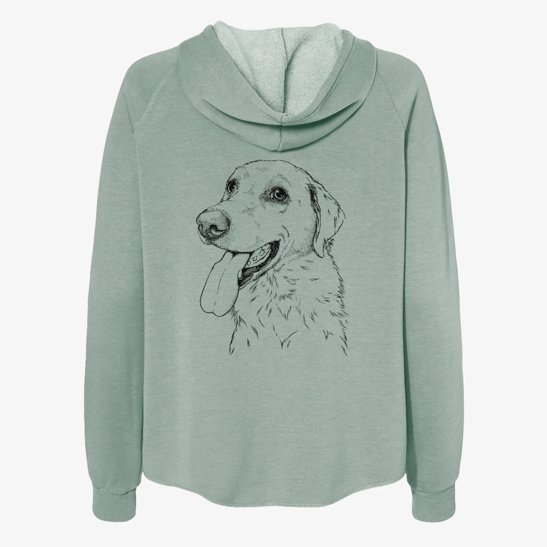 Purl the British Lab - Women's Cali Wave Zip-Up Sweatshirt - Image 4