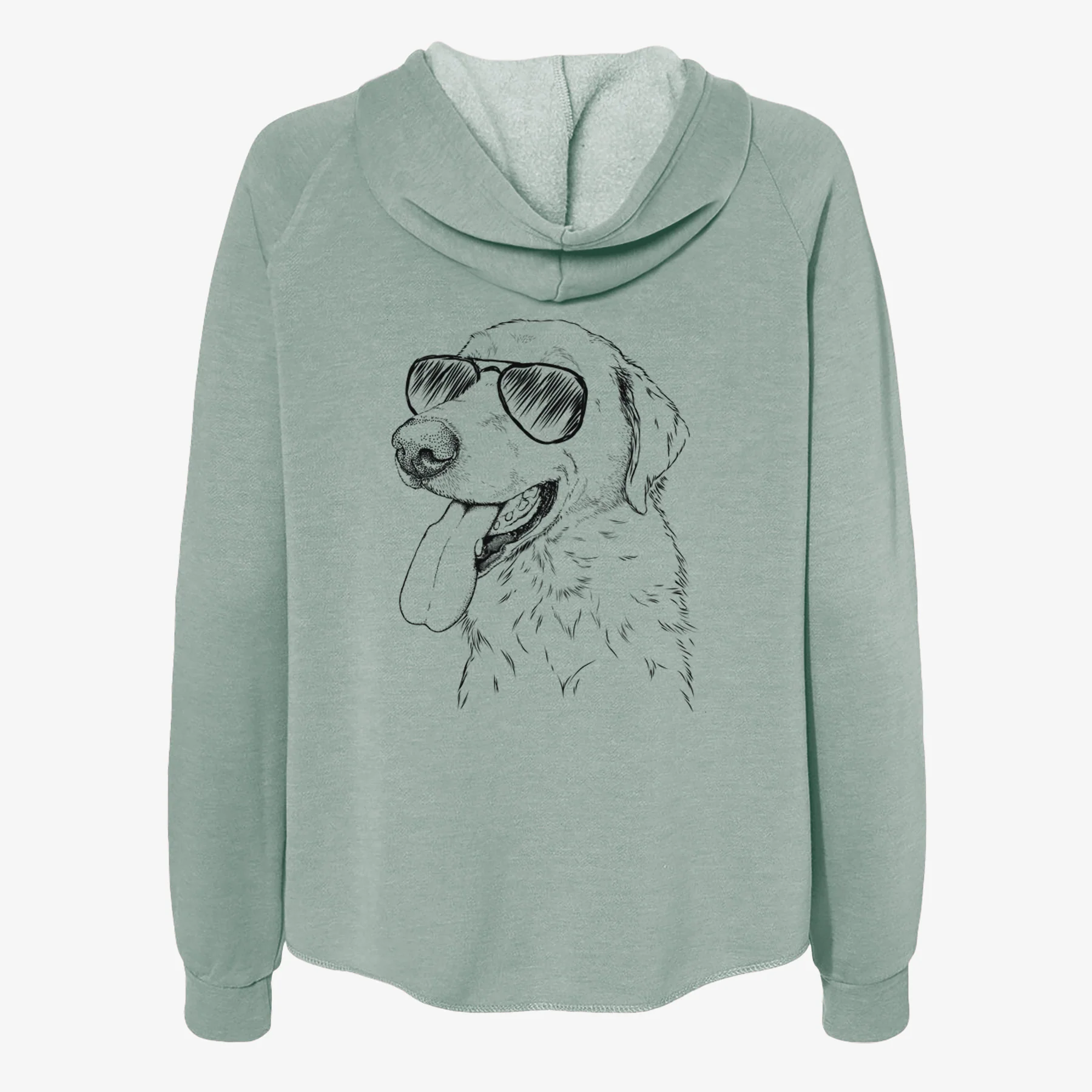 Purl the British Lab - Women's Cali Wave Zip-Up Sweatshirt - Image 7