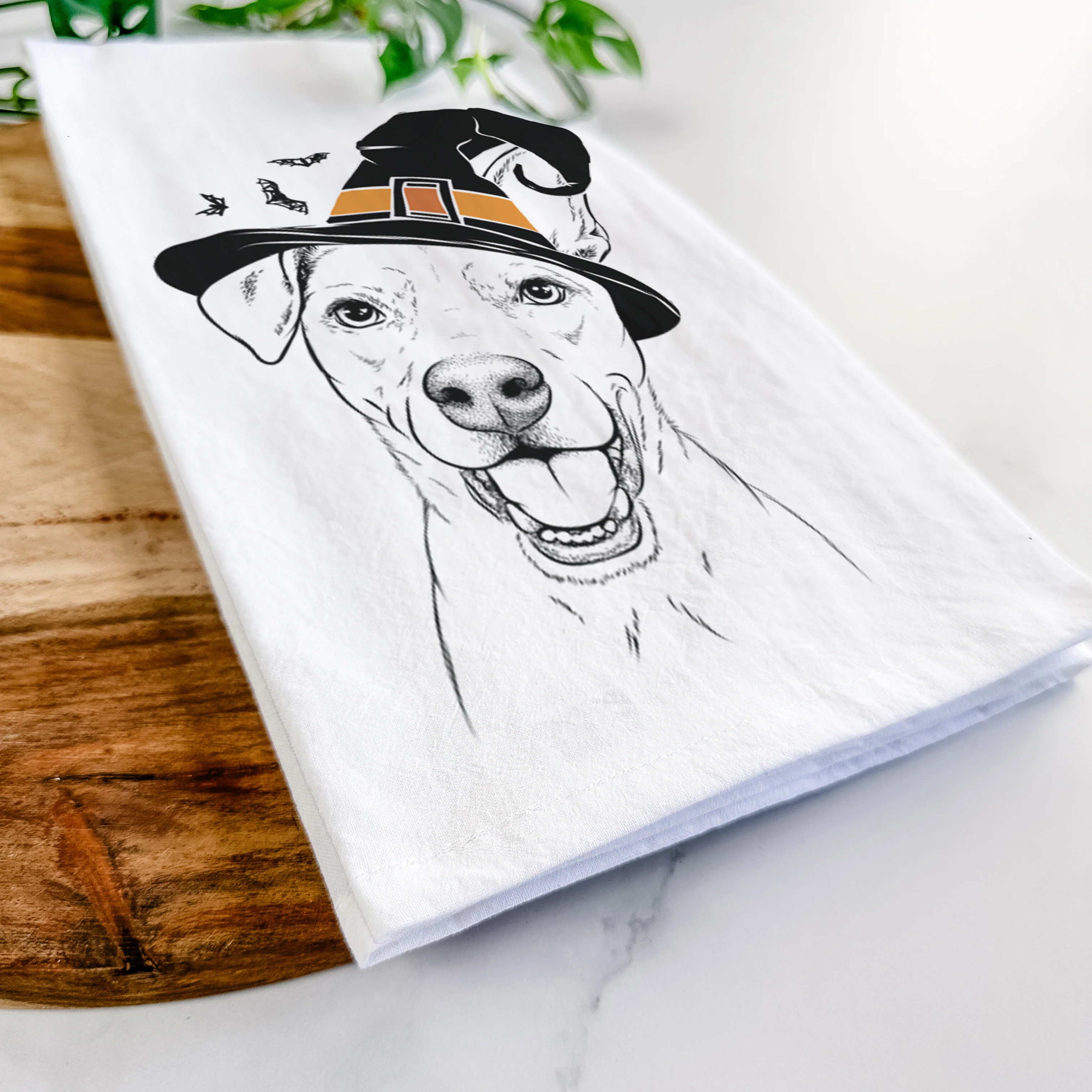 Radar the Pitbull Mix Tea Towel - Image 8