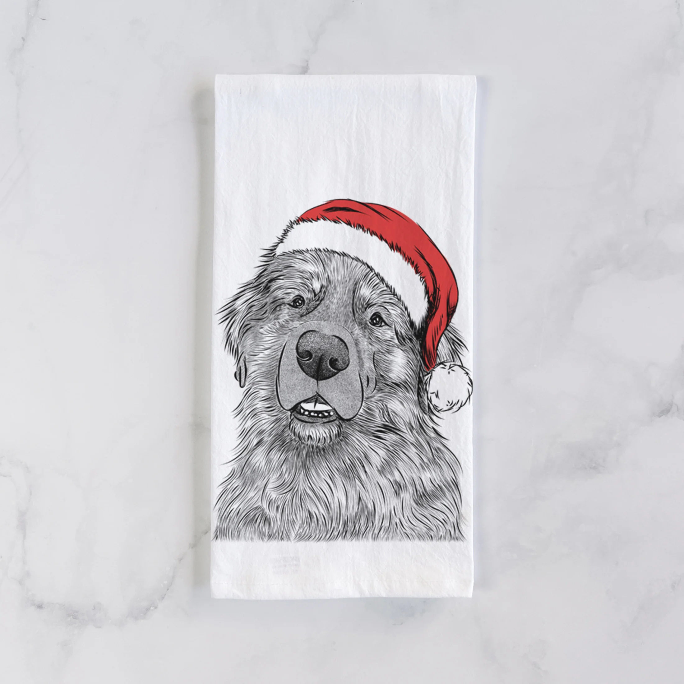 Ralph the Leonberger Tea Towel - Image 2