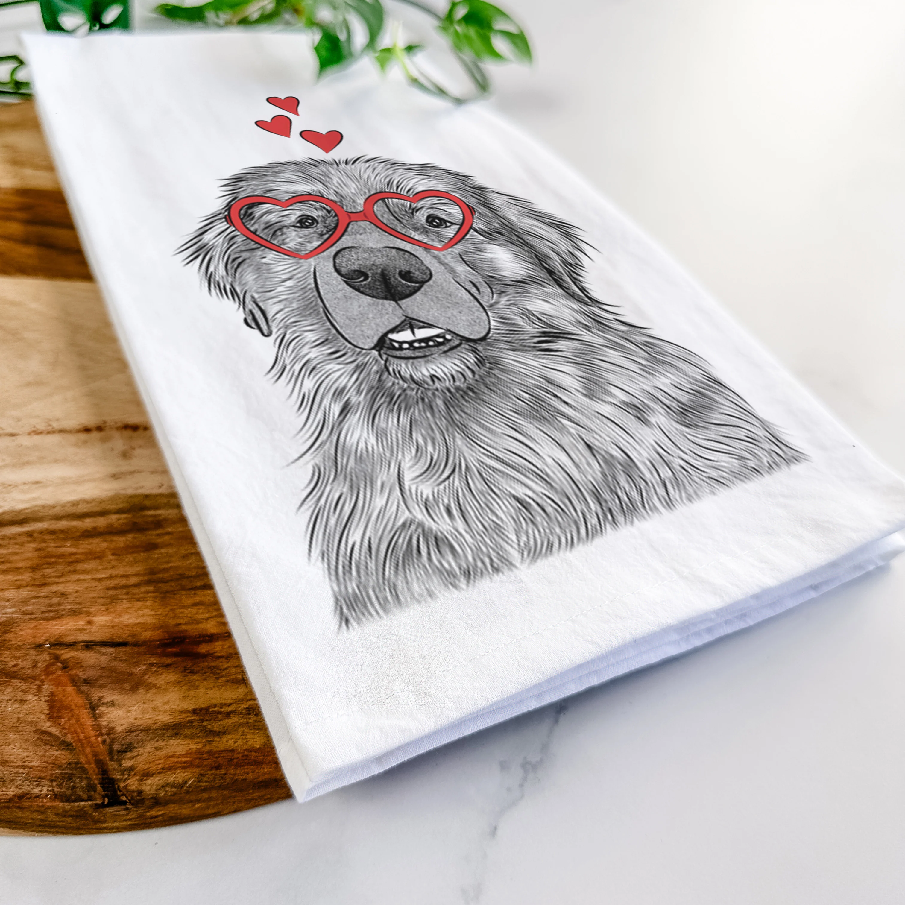 Ralph the Leonberger Tea Towel - Image 7
