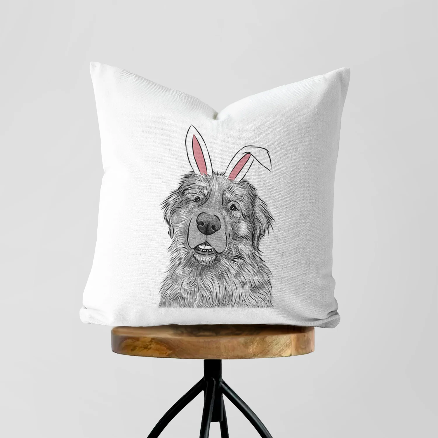 Ralph the Leonberger - Throw Pillow Cover - Image 5