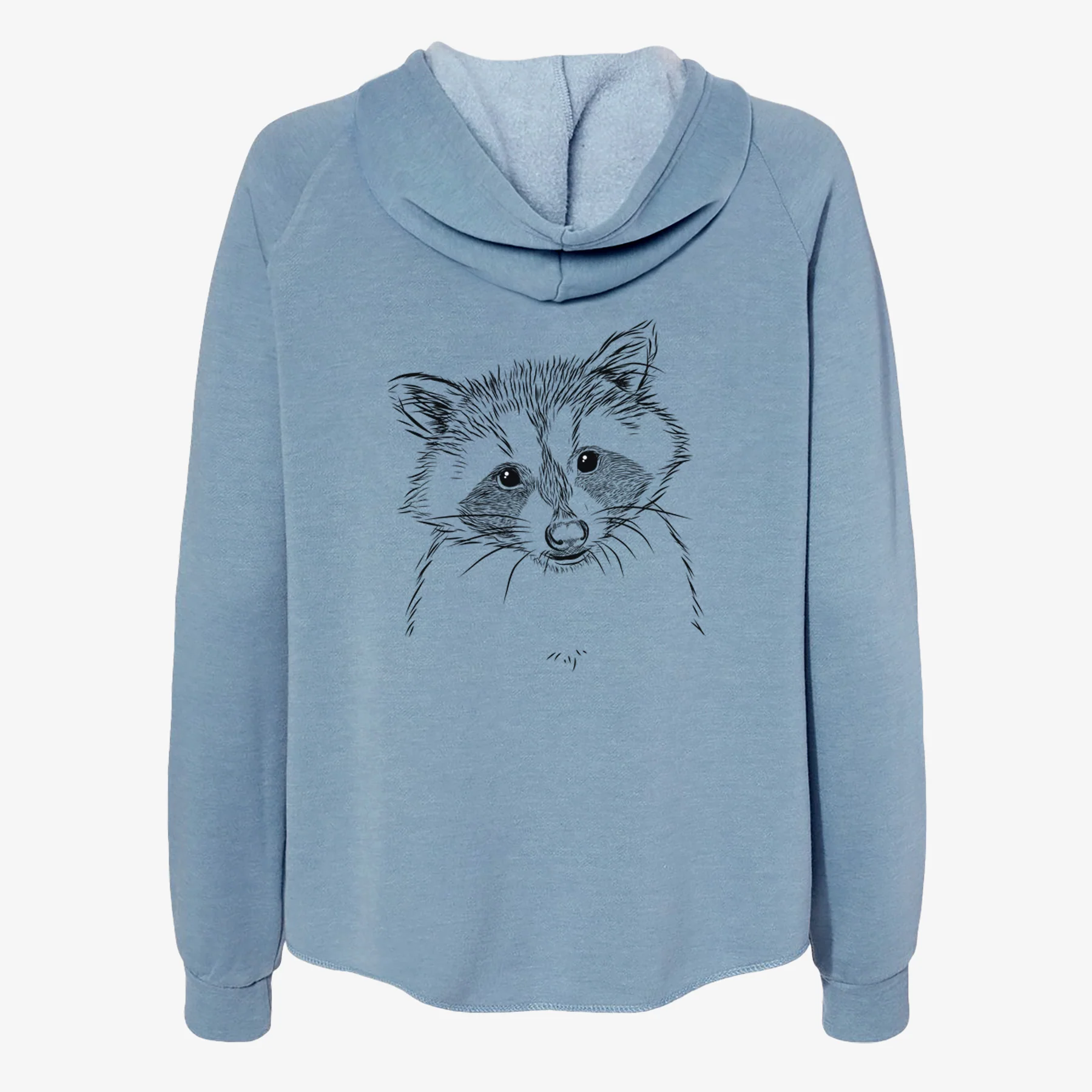 Randy the Raccoon - Women's Cali Wave Zip-Up Sweatshirt - Image 6