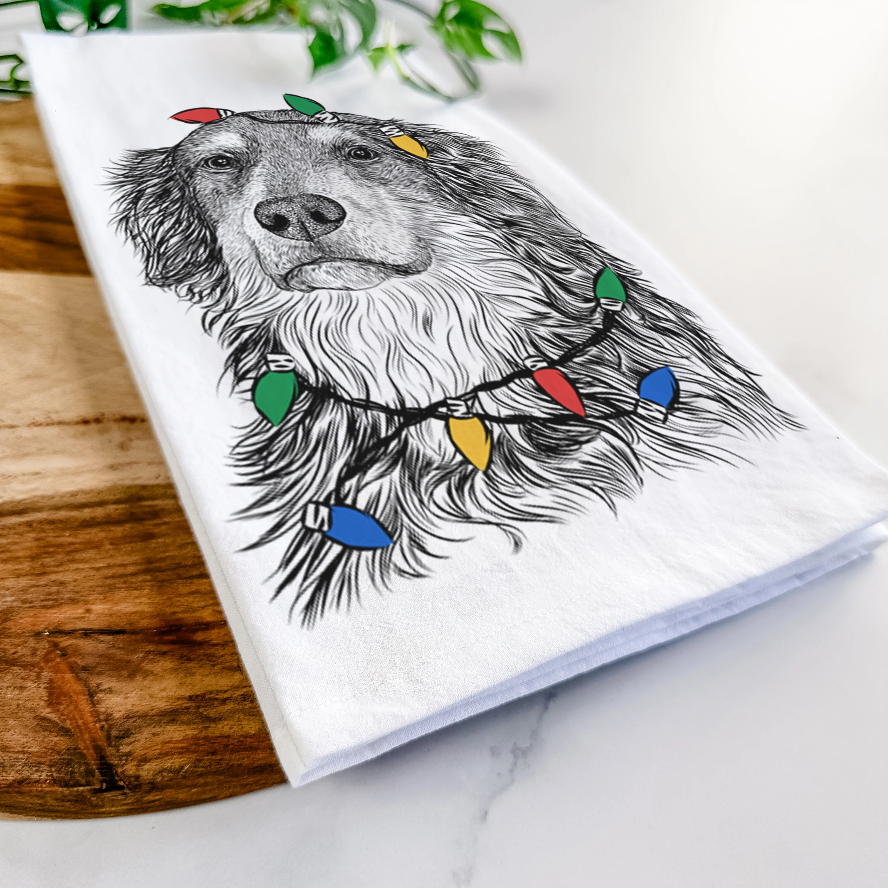Ranger the Mixed Breed Tea Towel - Image 10