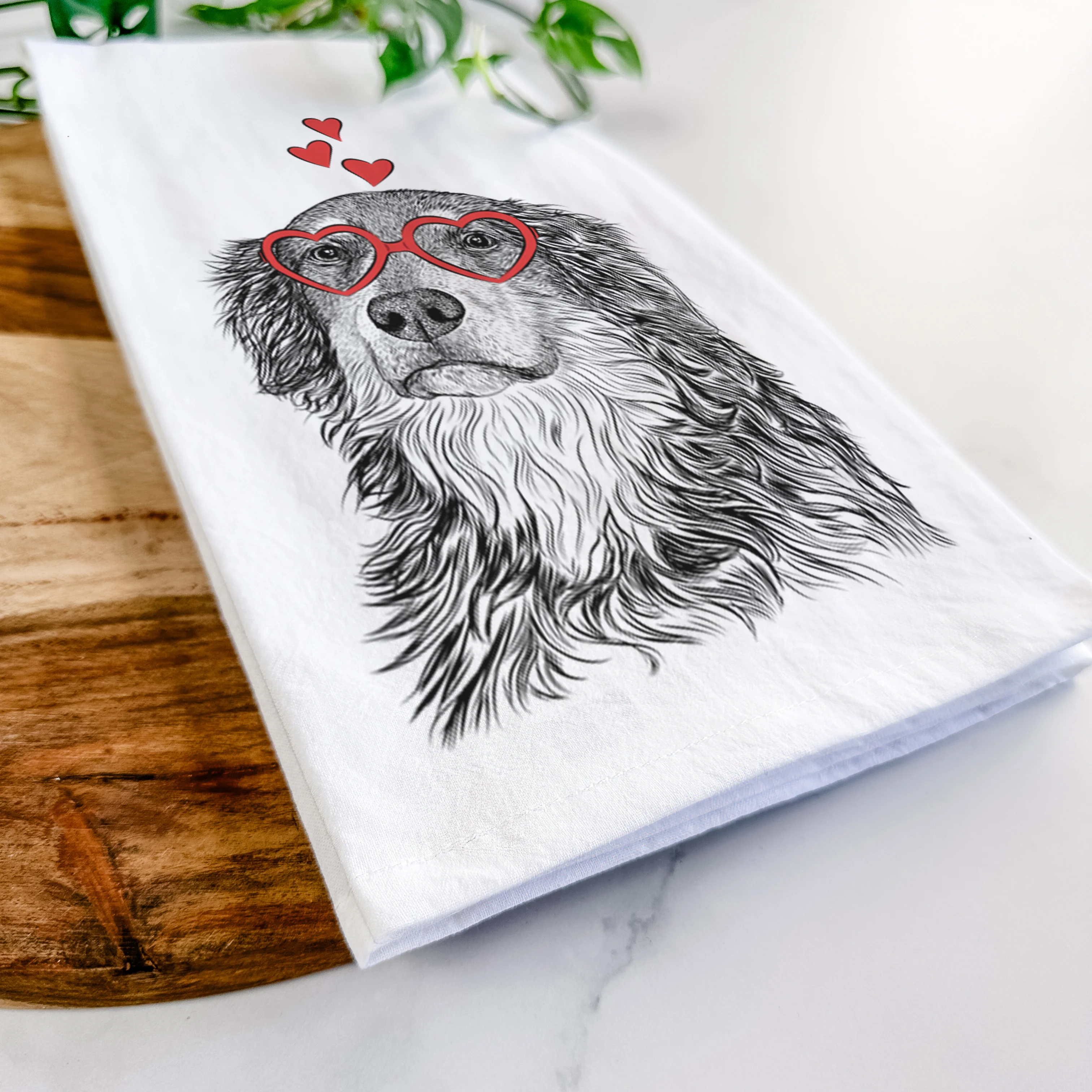 Ranger the Mixed Breed Tea Towel - Image 7