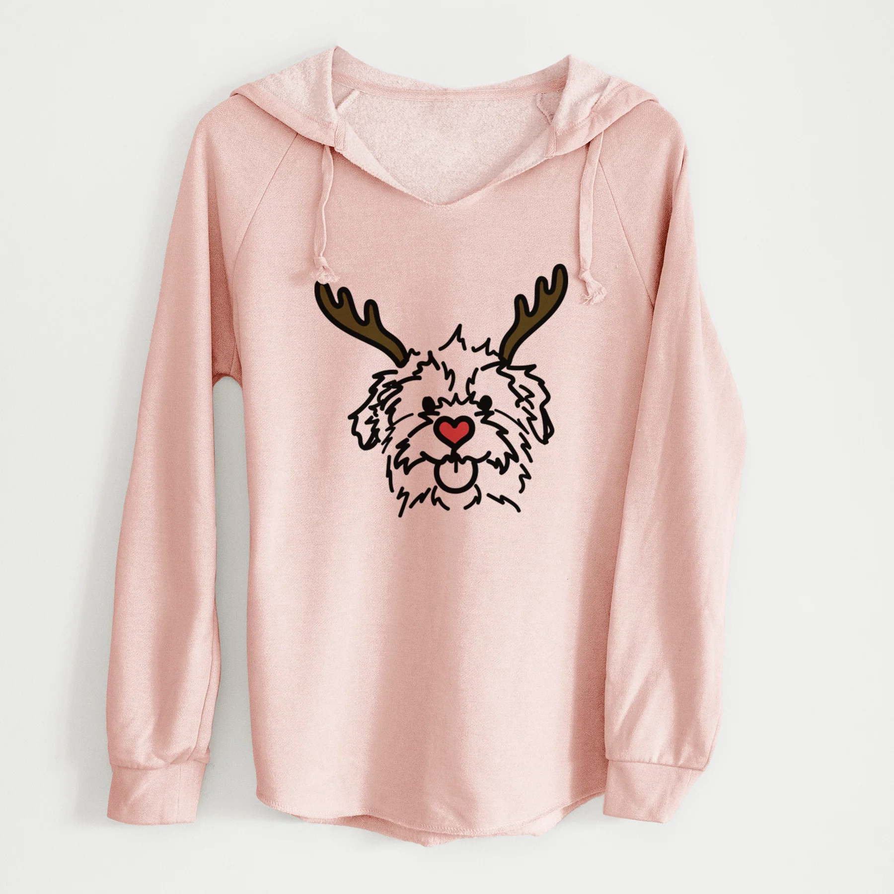 Red Nose Mixed Breed - Bea - Cali Wave Hooded Sweatshirt - Image 4