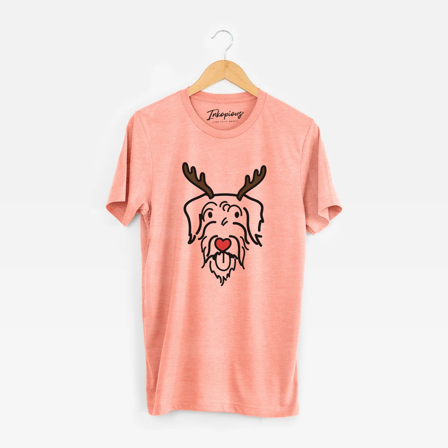 Red Nose Doodle - Dug - Unisex Crewneck - Image 3