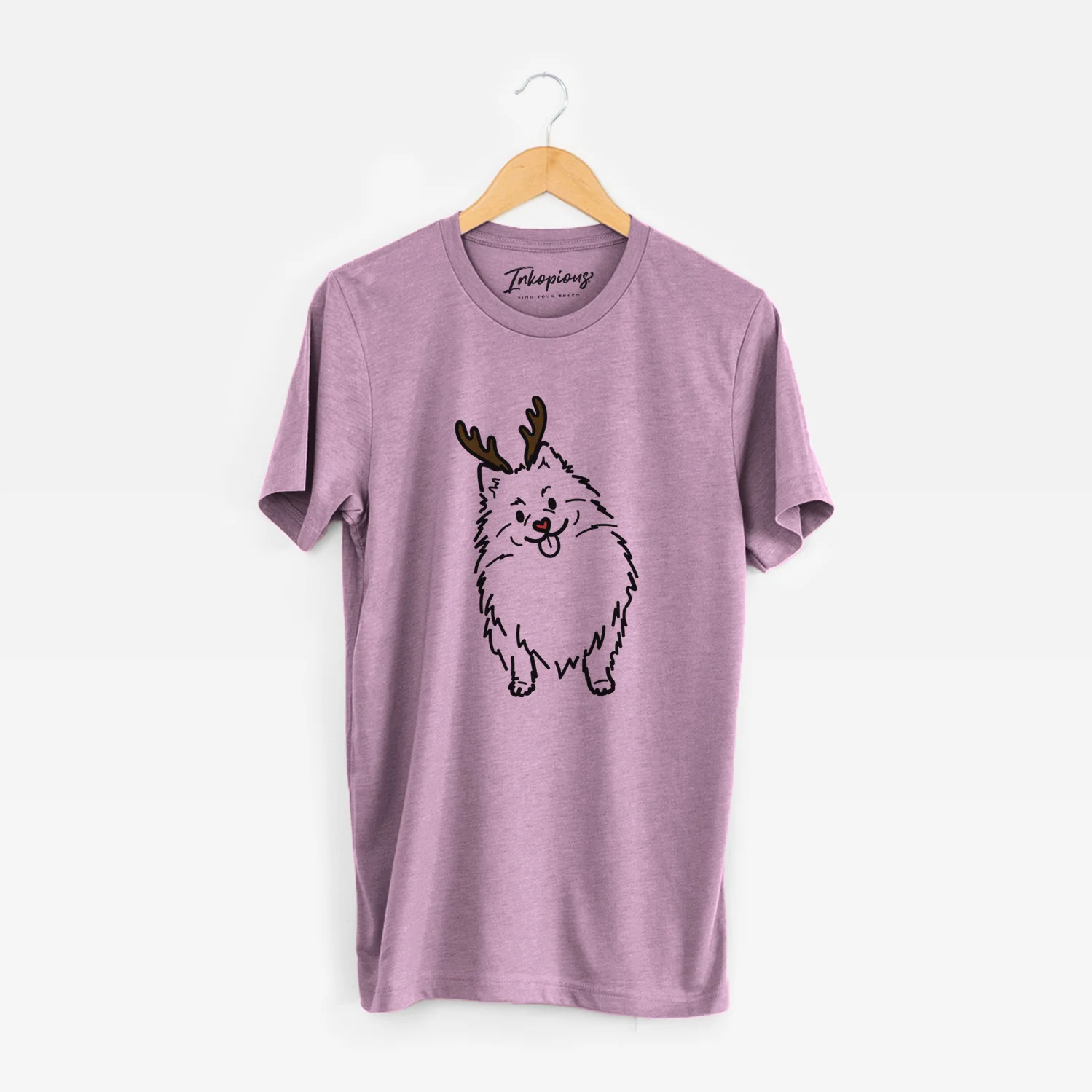 Red Nose Pomeranian - Fern - Unisex Crewneck - Image 4