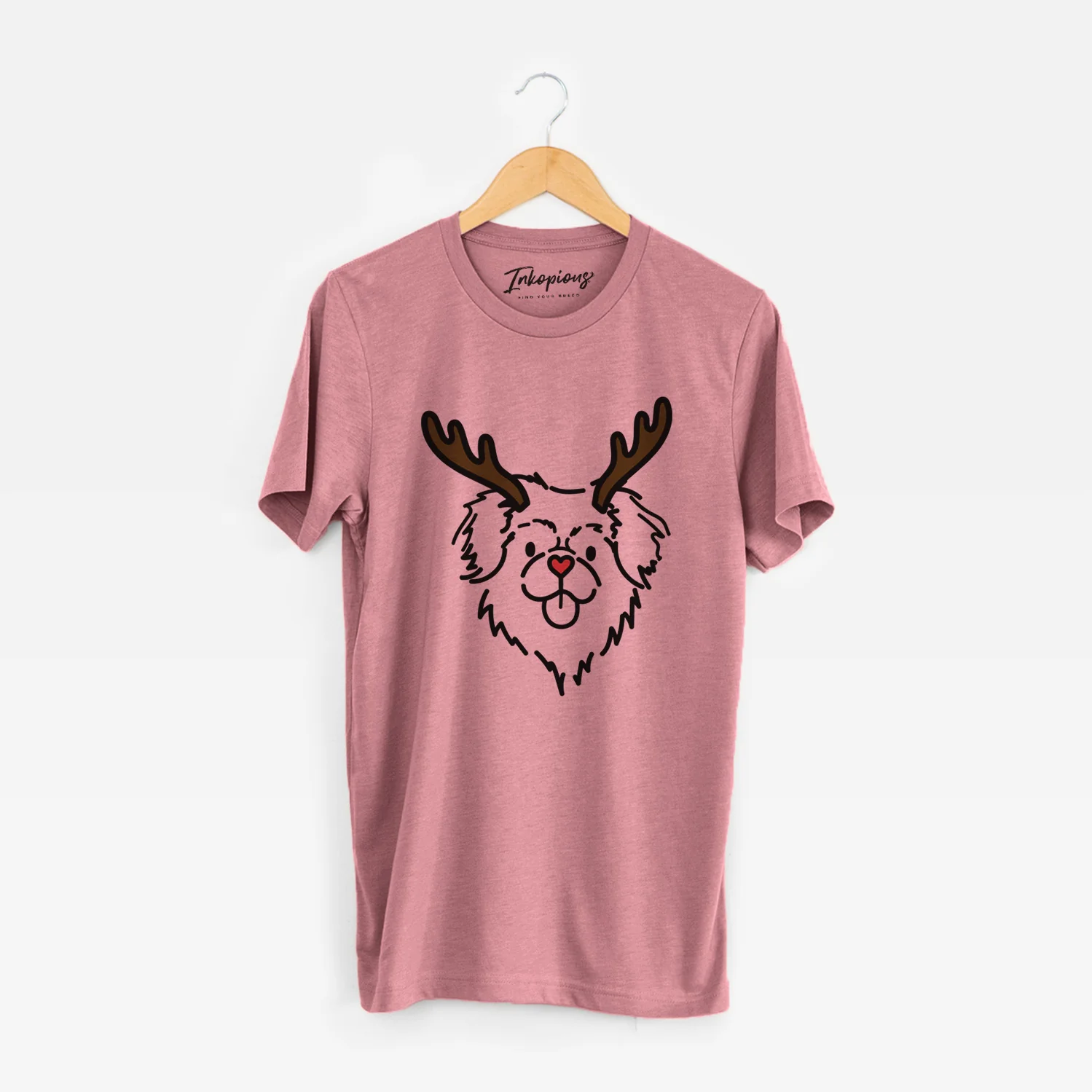Red Nose Tibetan Spaniel - Jiji - Unisex Crewneck - Image 5