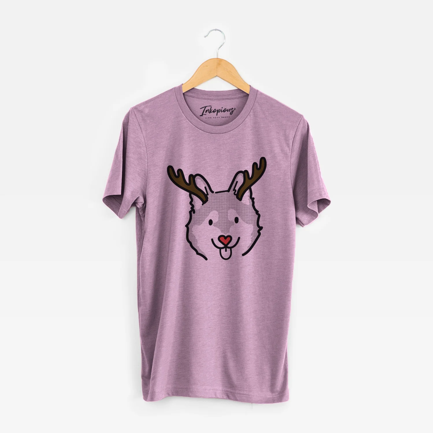 Red Nose Alaskan Klee Kai - Sitka - Unisex Crewneck - Image 4