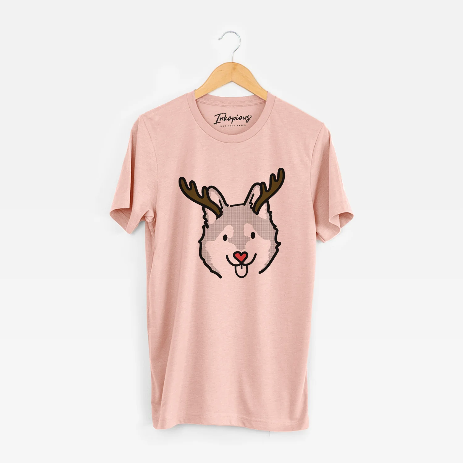 Red Nose Alaskan Klee Kai - Sitka - Unisex Crewneck - Image 6