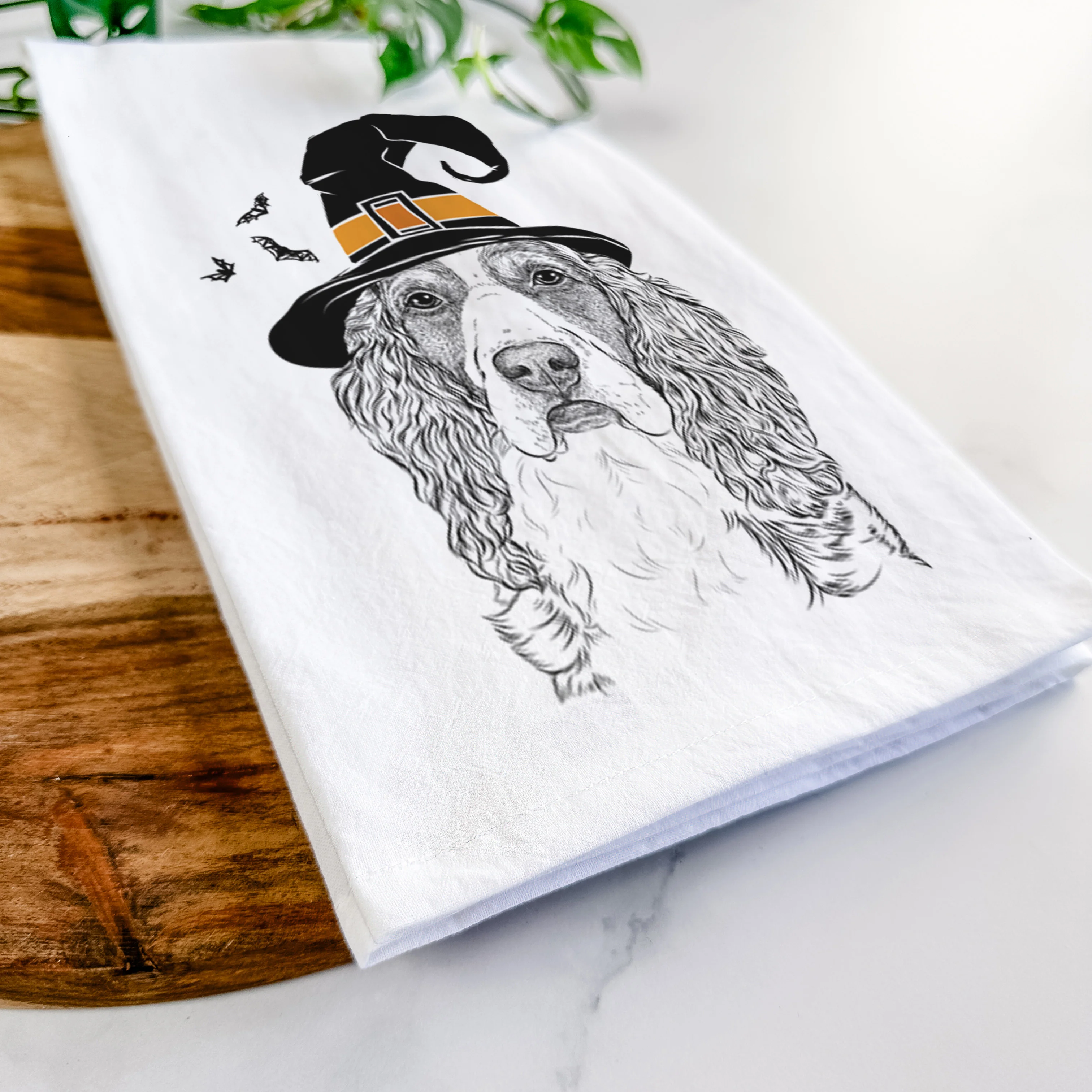 Red the English Springer Spaniel Tea Towel - Image 8