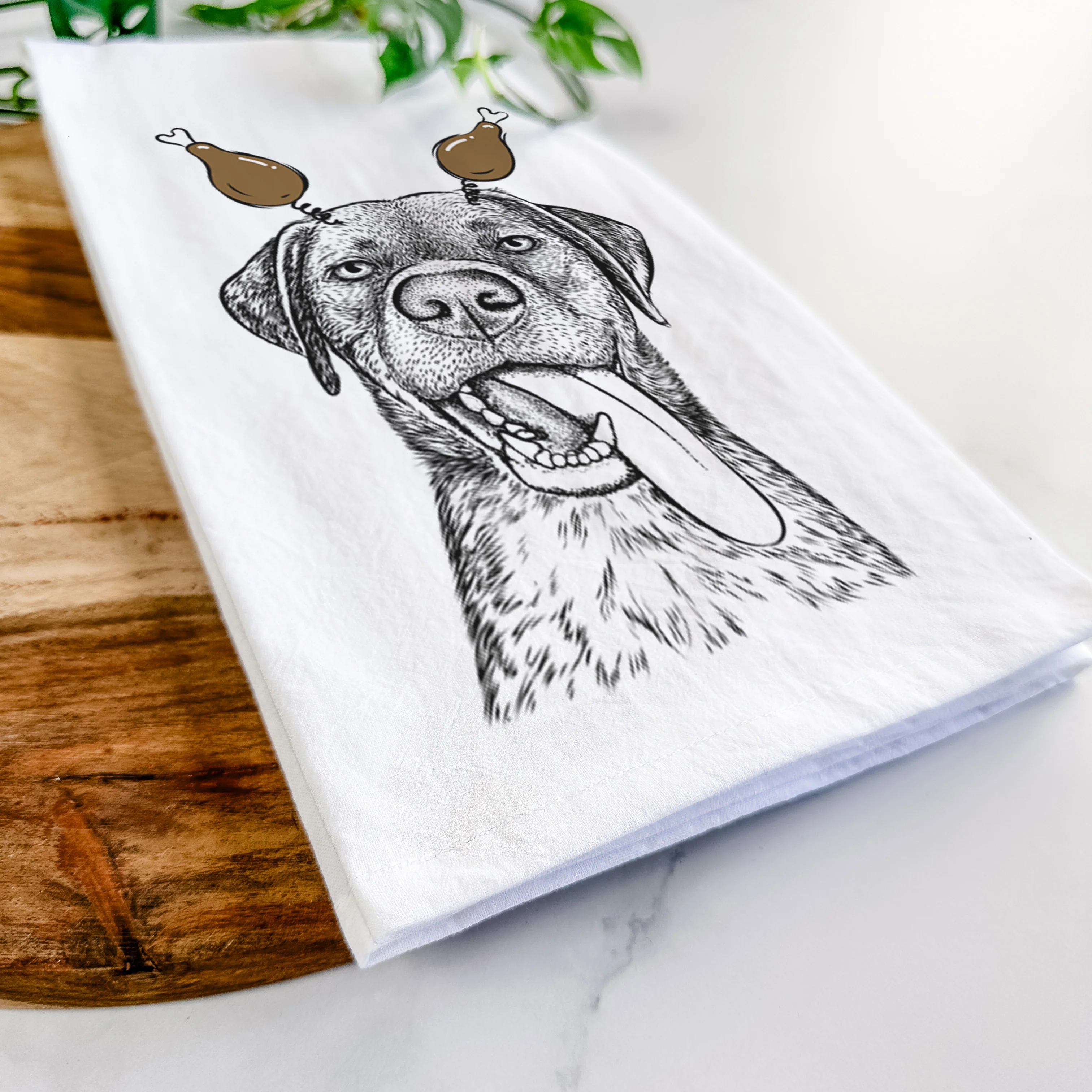 Reese the Mixed Breed Tea Towel - Image 11