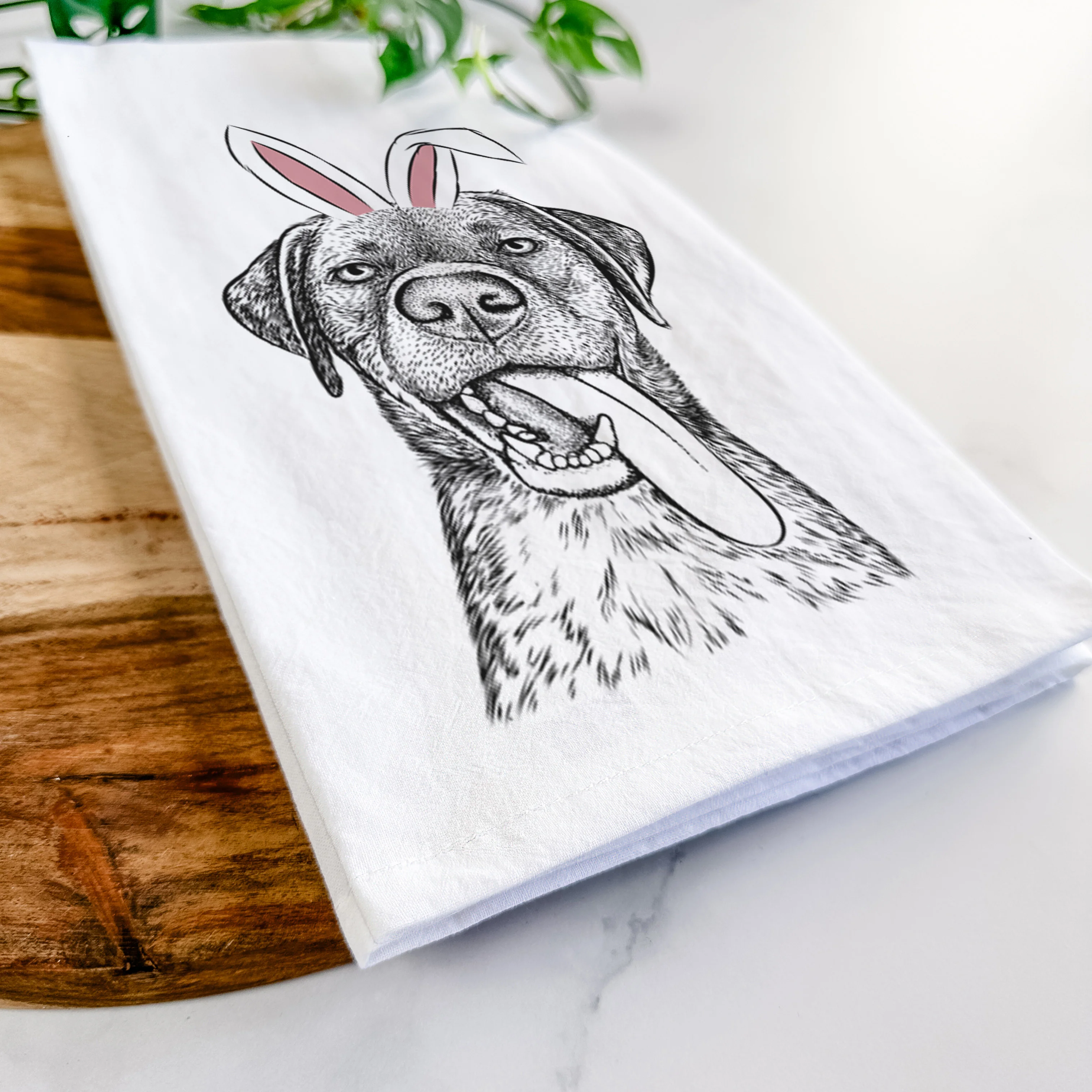 Reese the Mixed Breed Tea Towel - Image 14