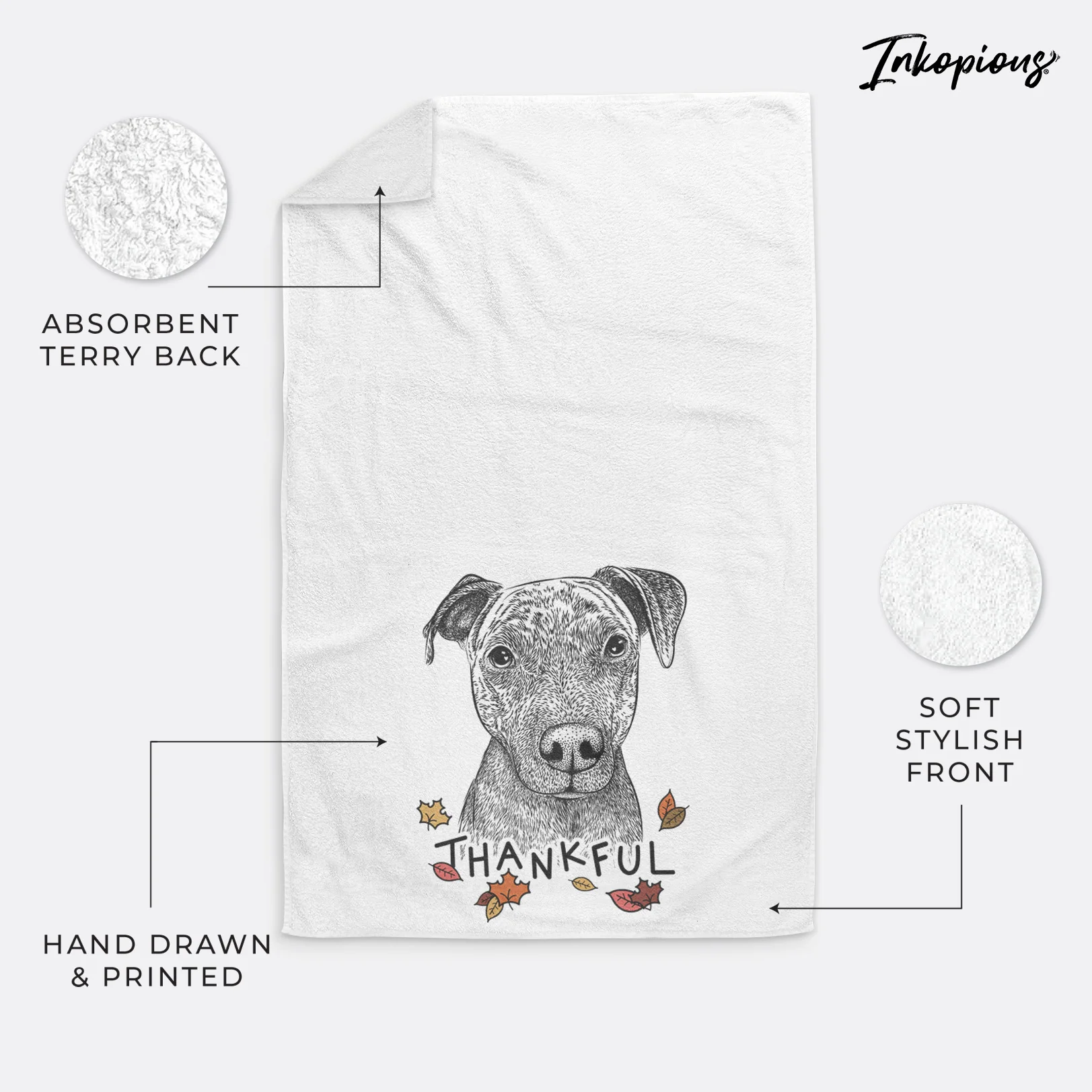 Reeses the Pitbull Premium Hand Towel - Image 22