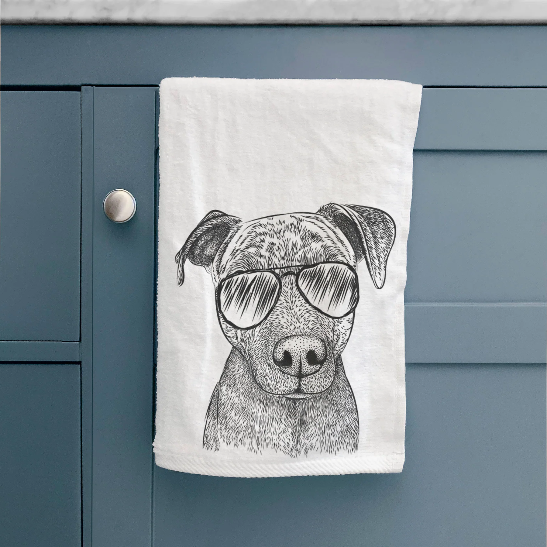 Reeses the Pitbull Premium Hand Towel - Image 3