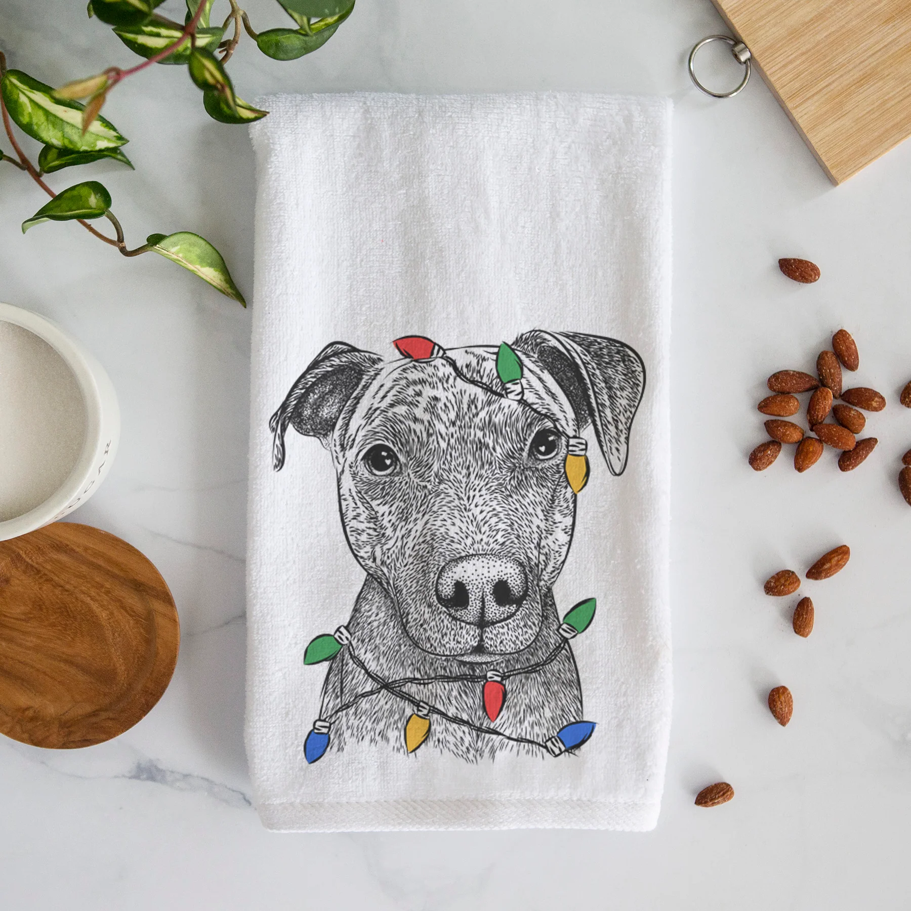 Reeses the Pitbull Premium Hand Towel - Image 5