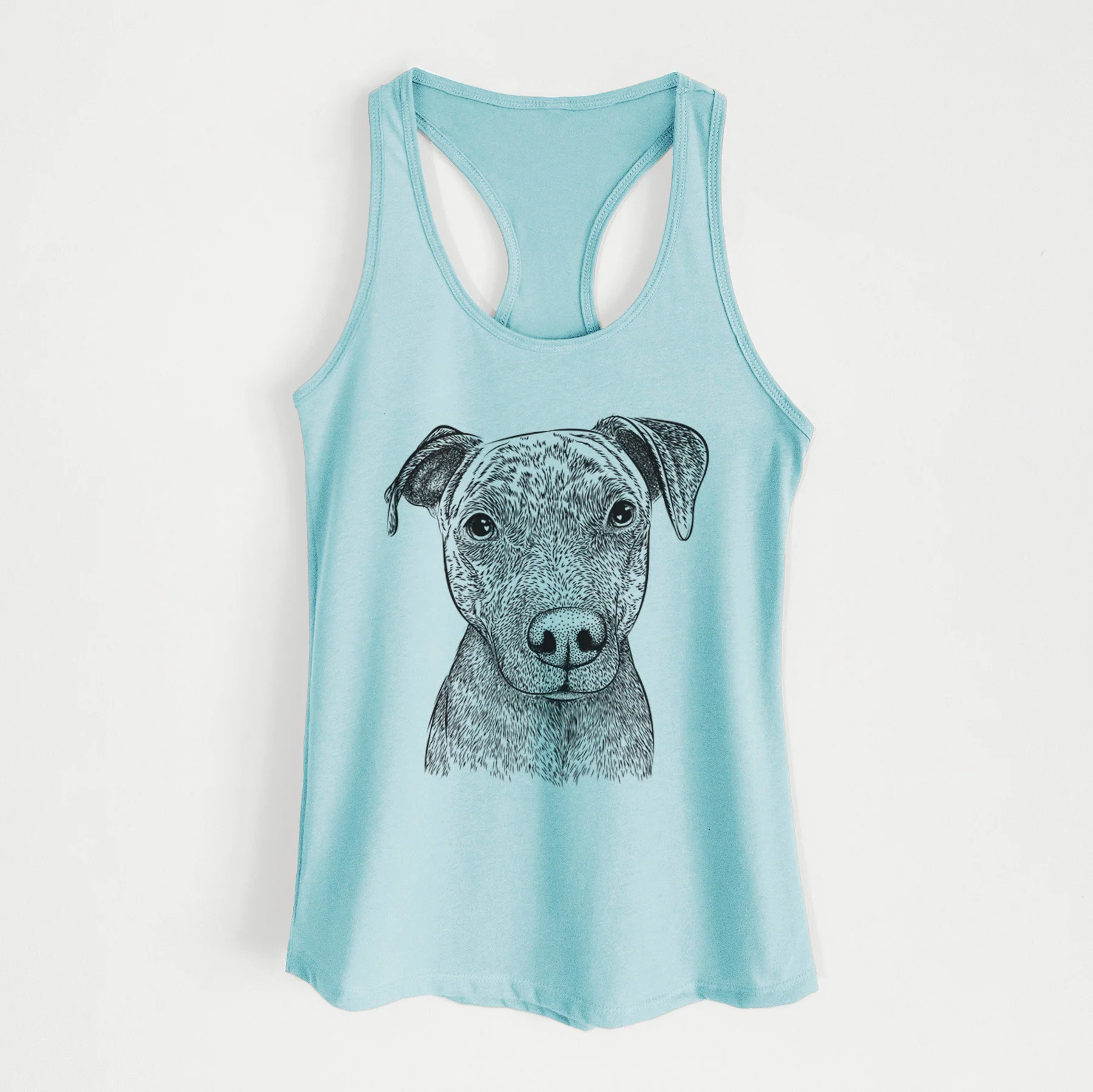 Reeses the Pitbull - Women's Racerback Tanktop - Image 2