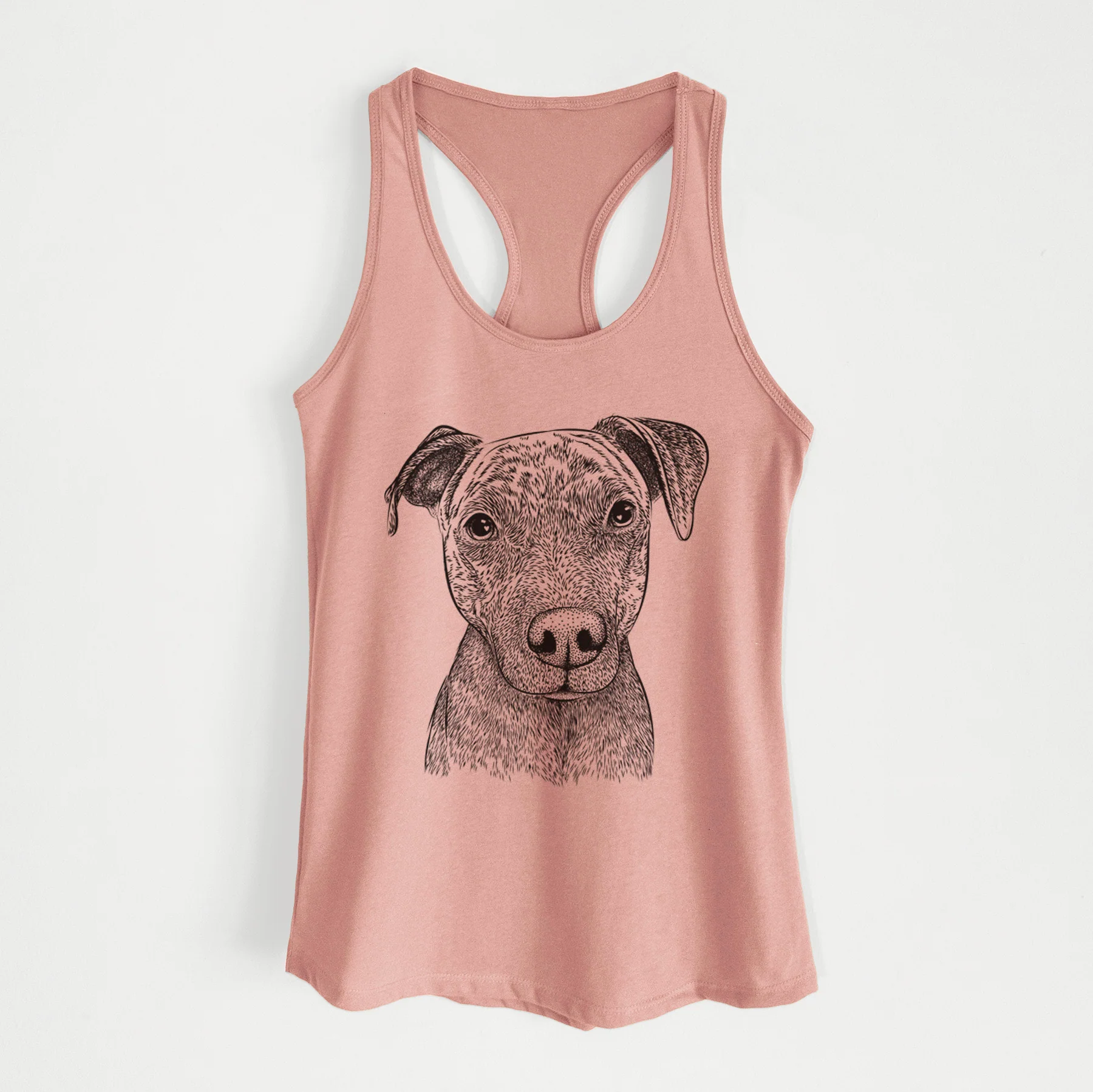 Reeses the Pitbull - Women's Racerback Tanktop - Image 3