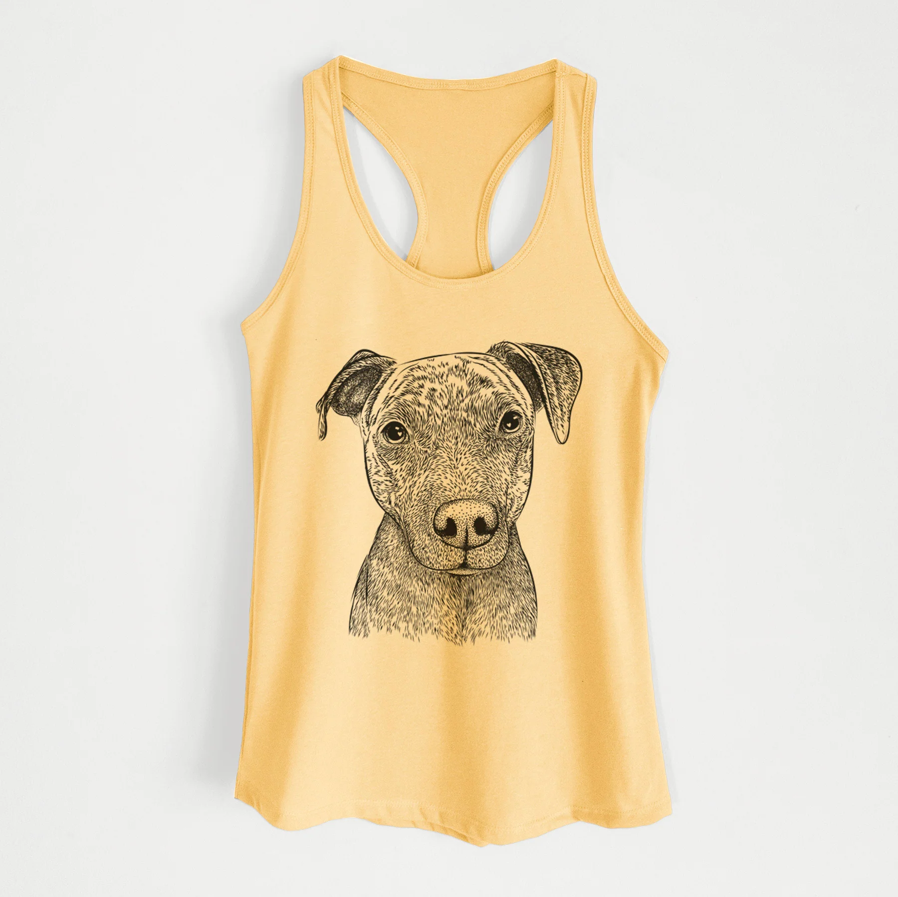 Reeses the Pitbull - Women's Racerback Tanktop - Image 4