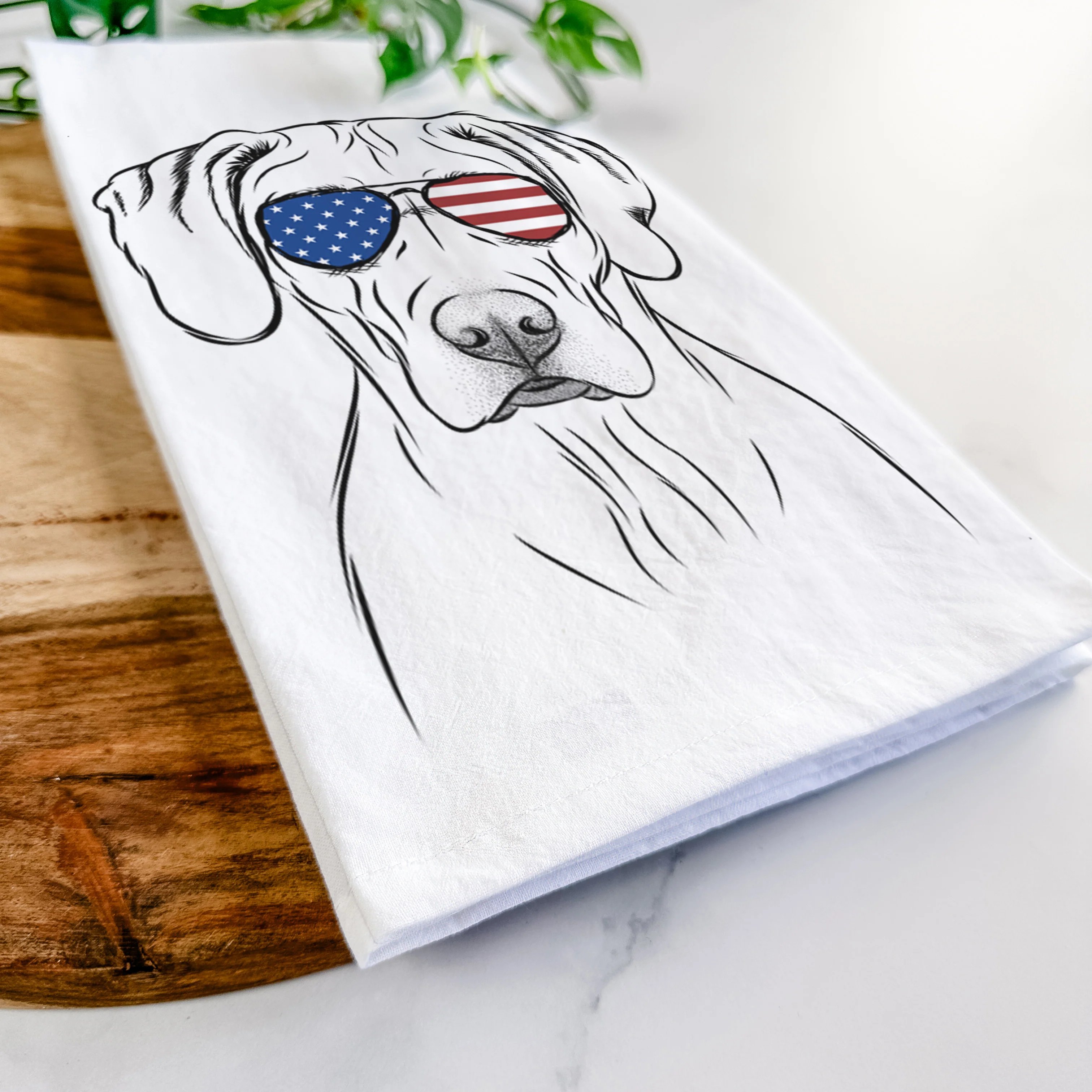 Reid the Rhodesian Ridgeback Tea Towel - Image 12
