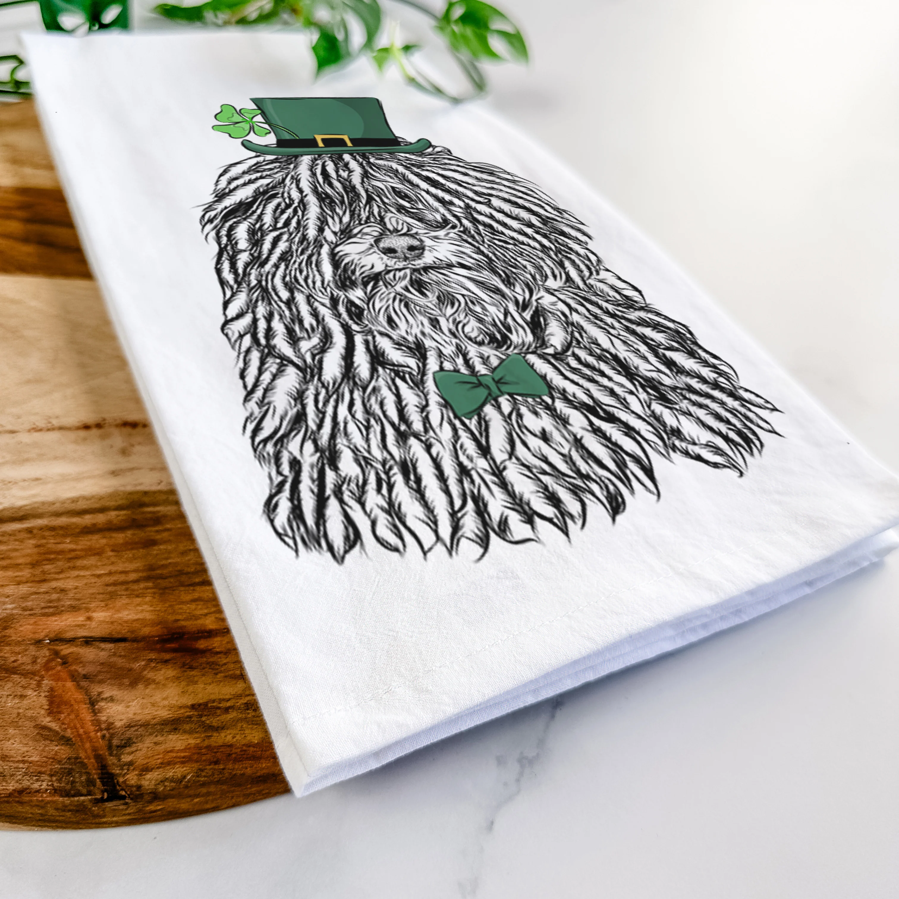 Rezi the Puli Tea Towel - Image 13