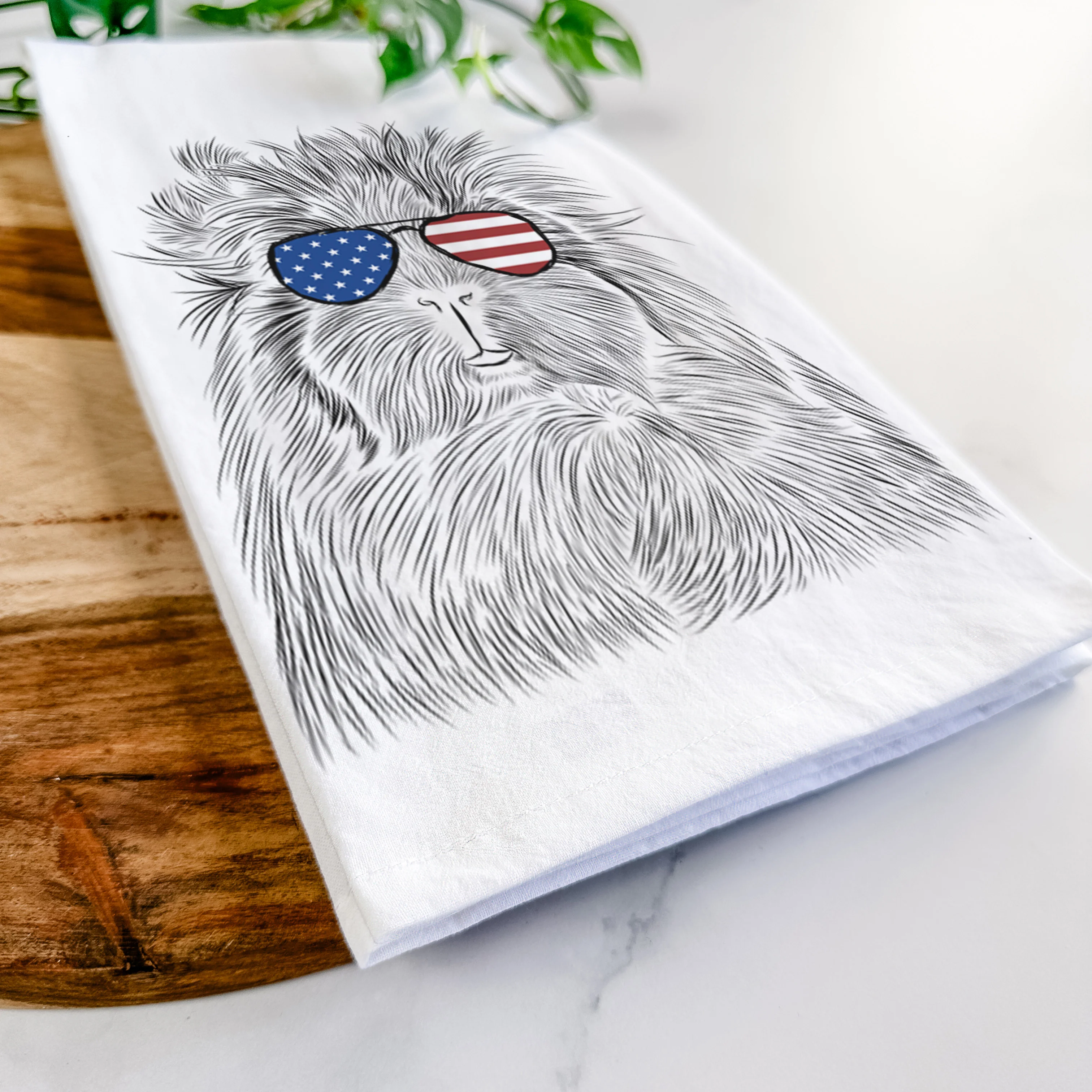 Rhino the Guinea Pig Tea Towel - Image 12