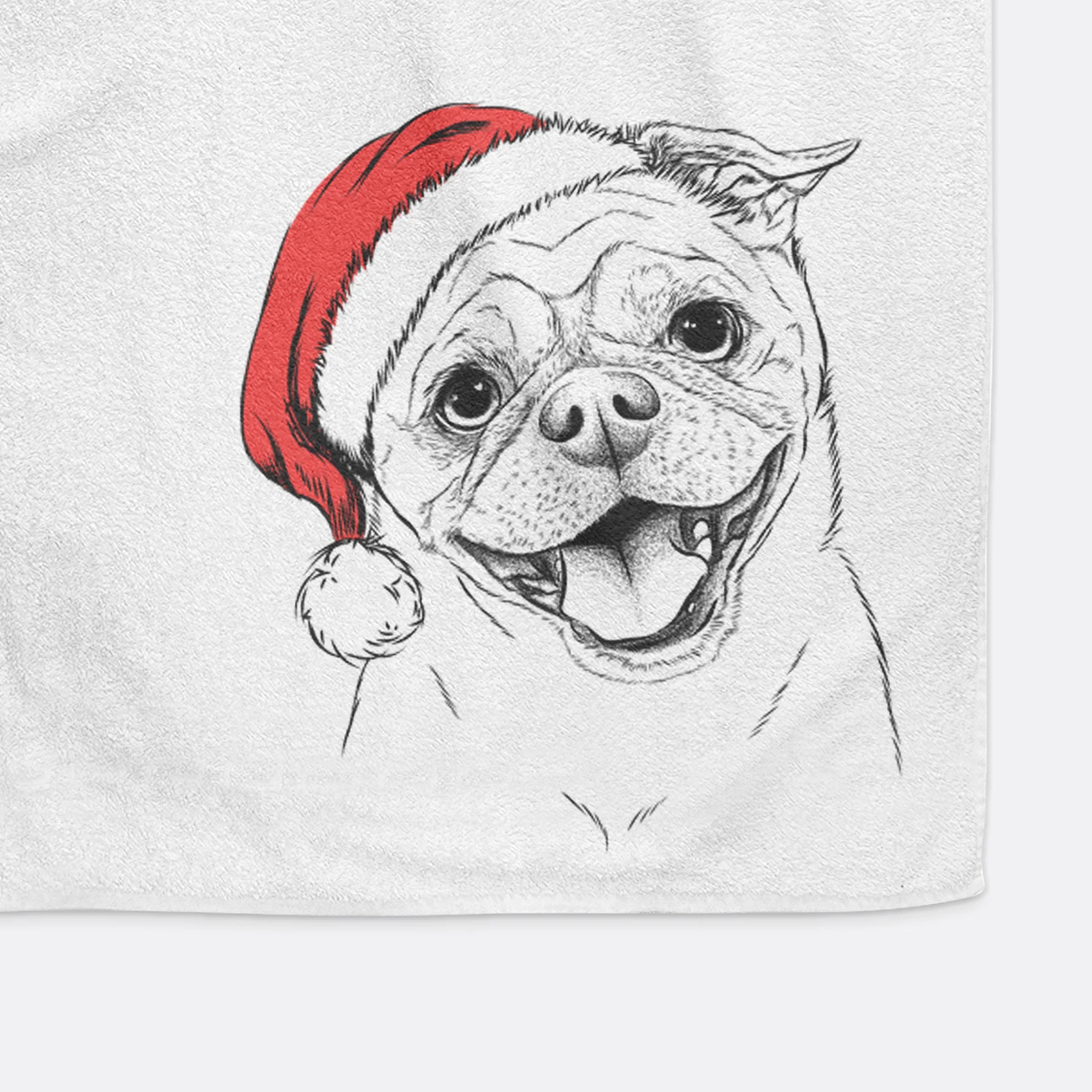 Riley the Chug Decorative Hand Towel - Image 10