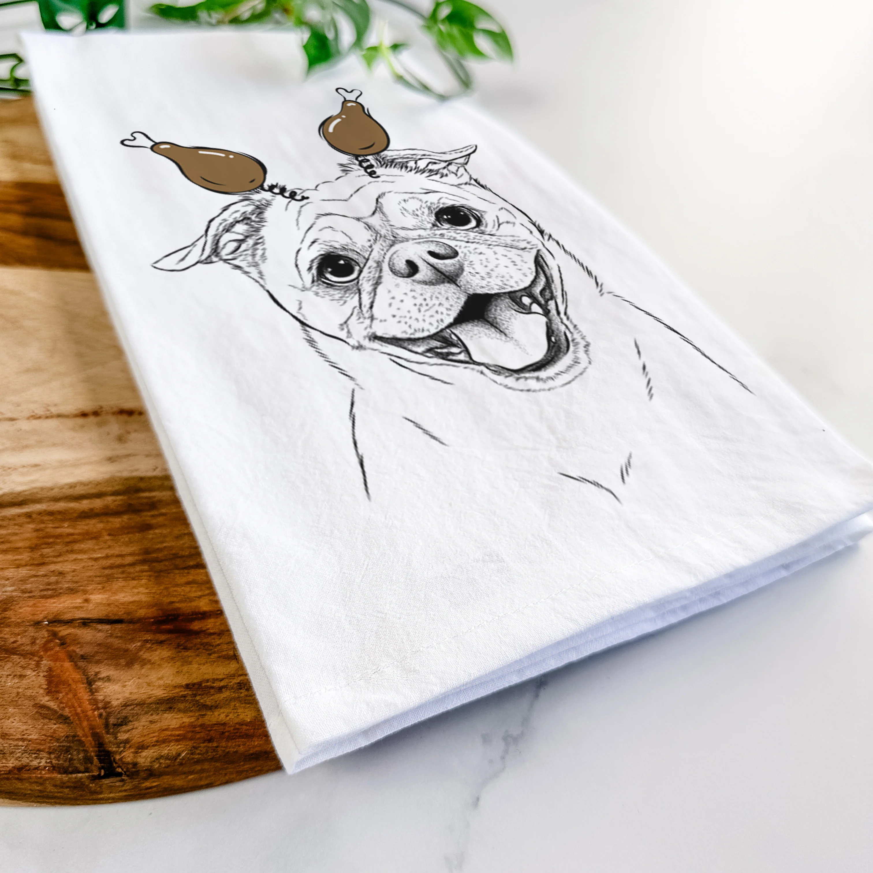 Riley the Chug Tea Towel - Image 11